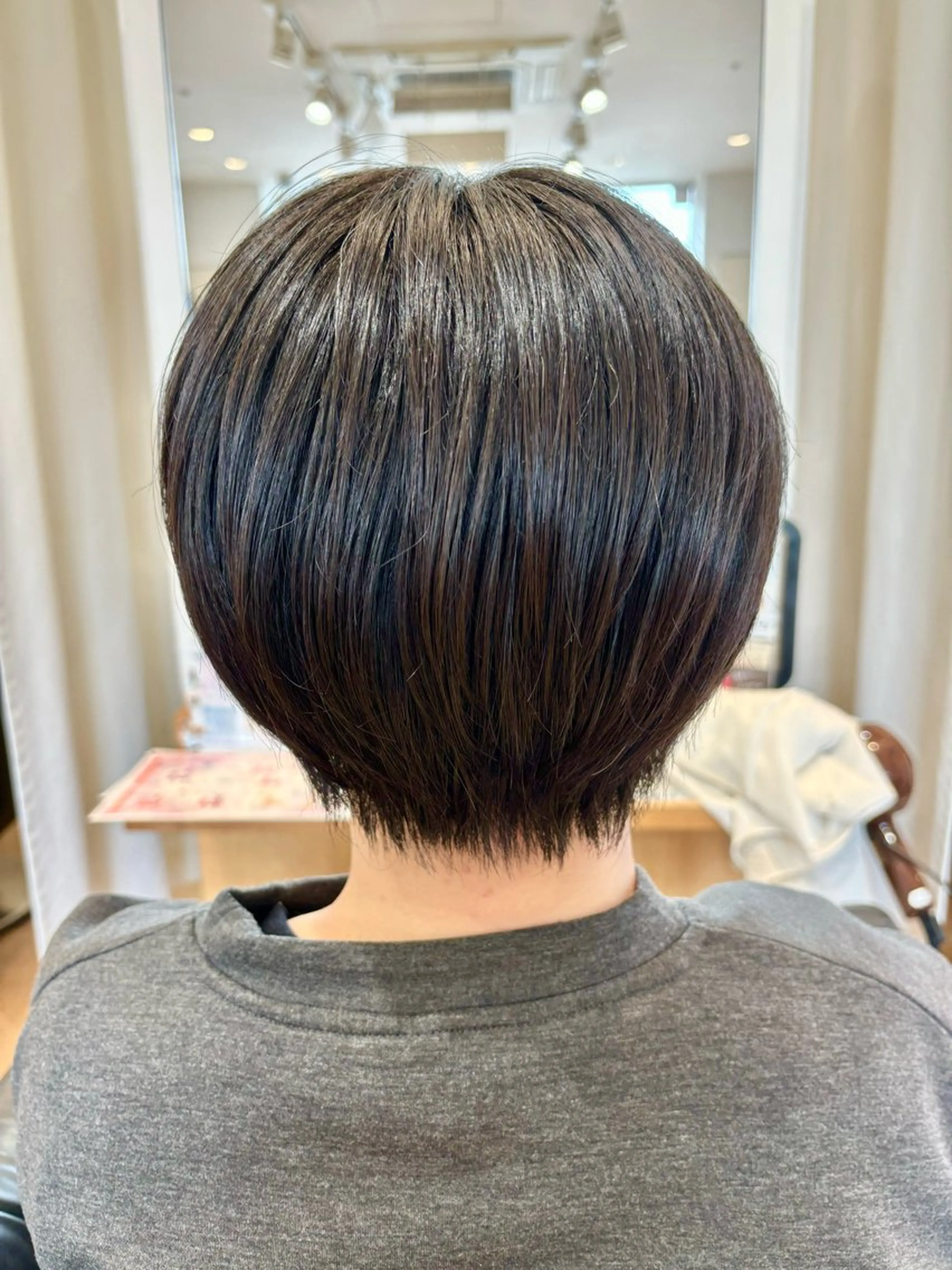 ショート ショートレイヤー ボブ レイヤーカット ショートヘア 縮毛矯正 秋山知穂ショート/ 縮毛矯正はお任せ🧸のヘアスタイル