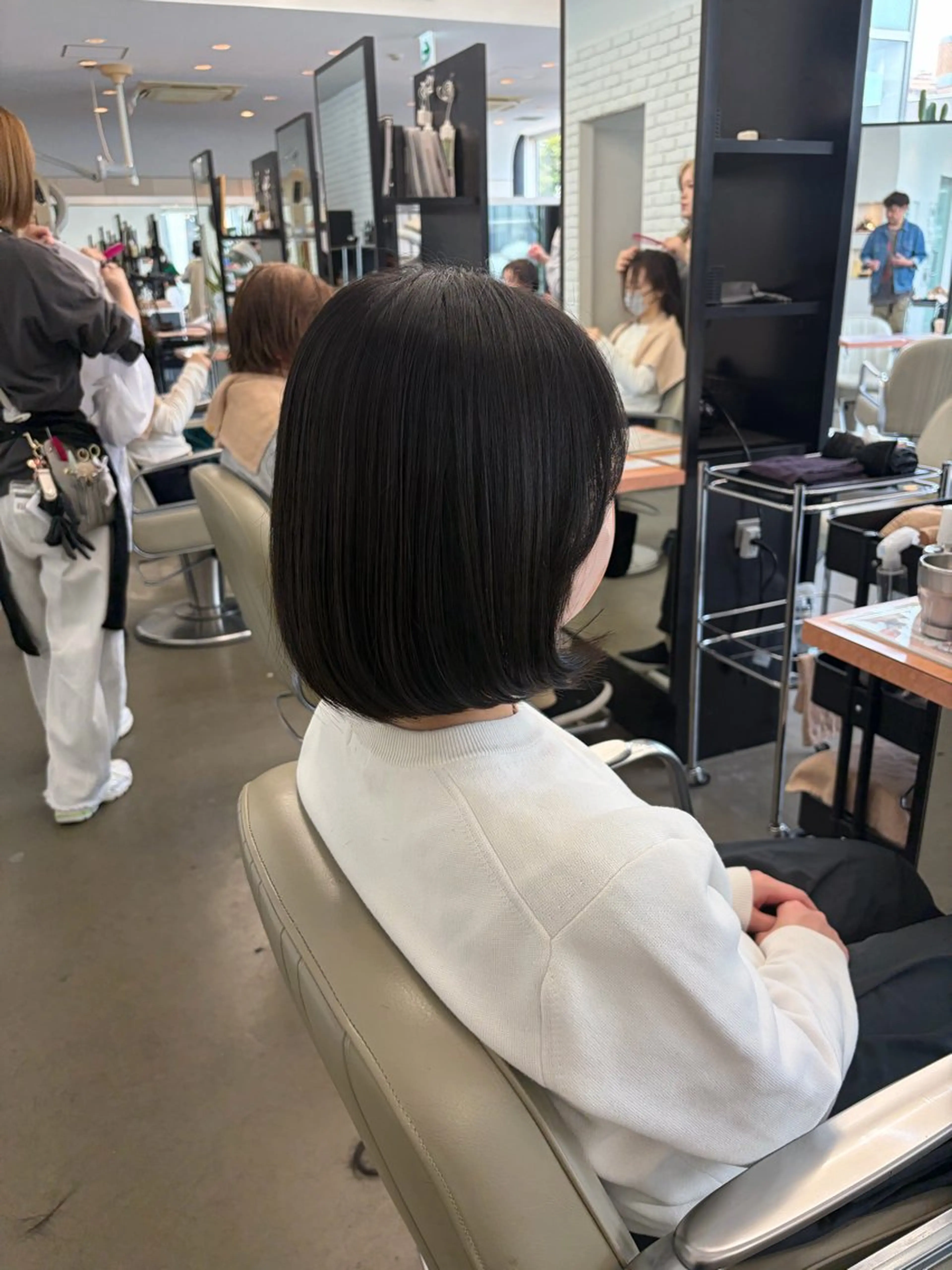 ୨୧ タンバルモリ風ボブカット＋Aujuaクイックトリートメント୨୧の写真