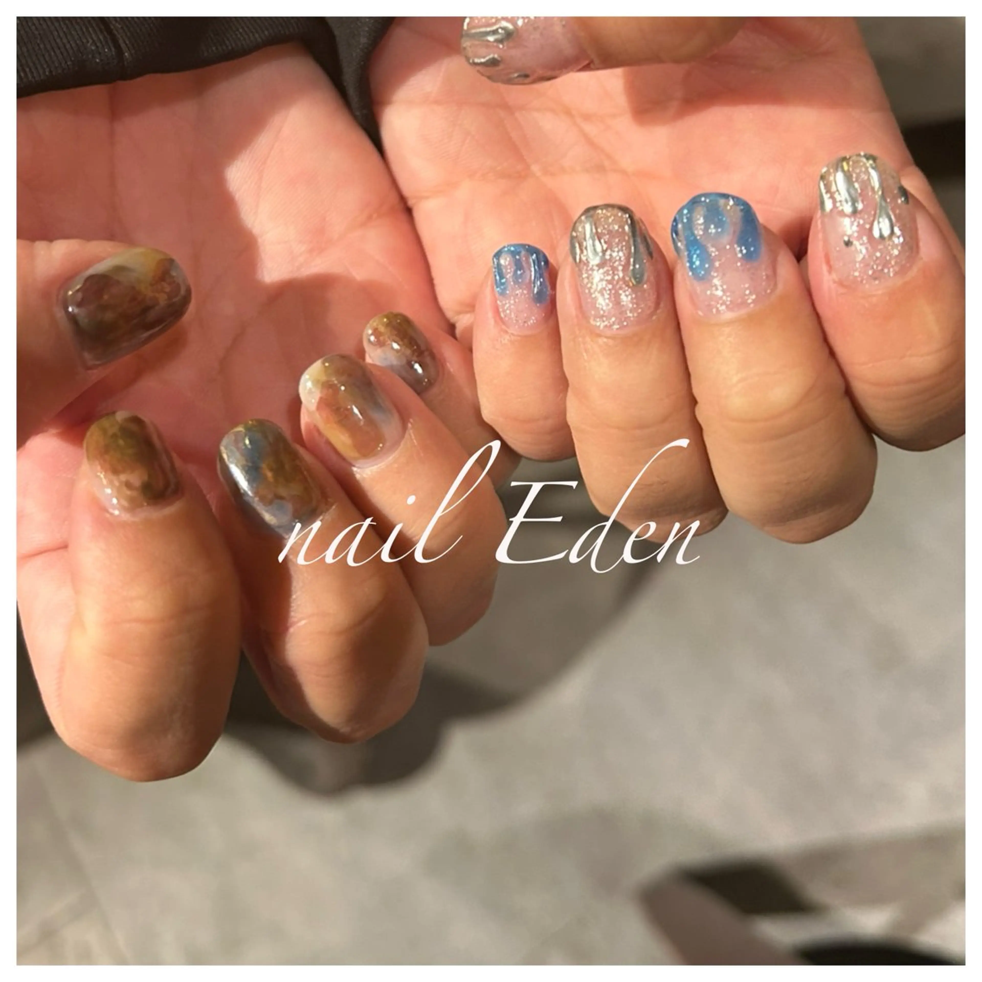 ネイル 持ち込み Eden ♾️のネイルデザイン