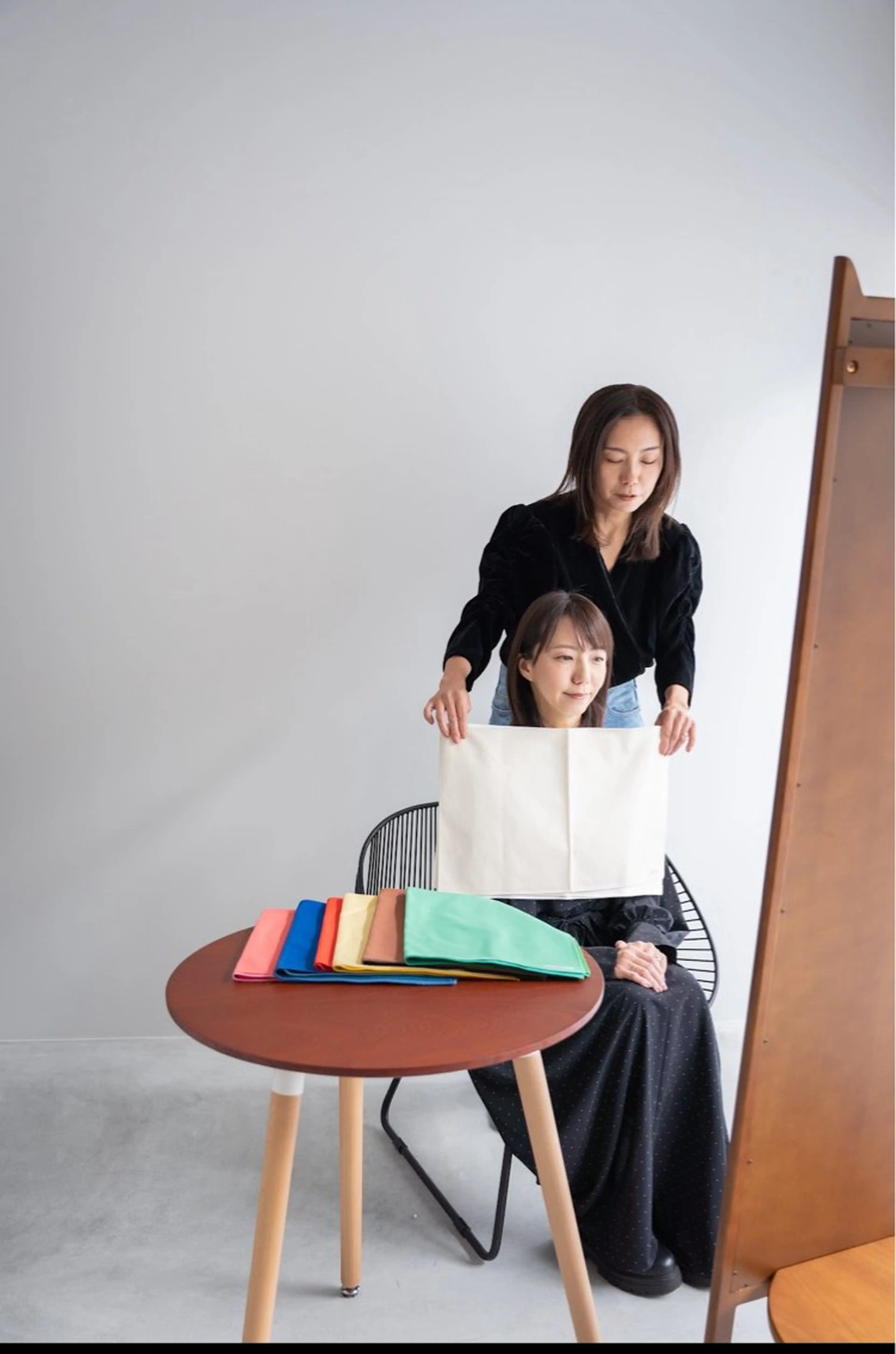 得意な色がわかるパーソナルカラー診断の写真