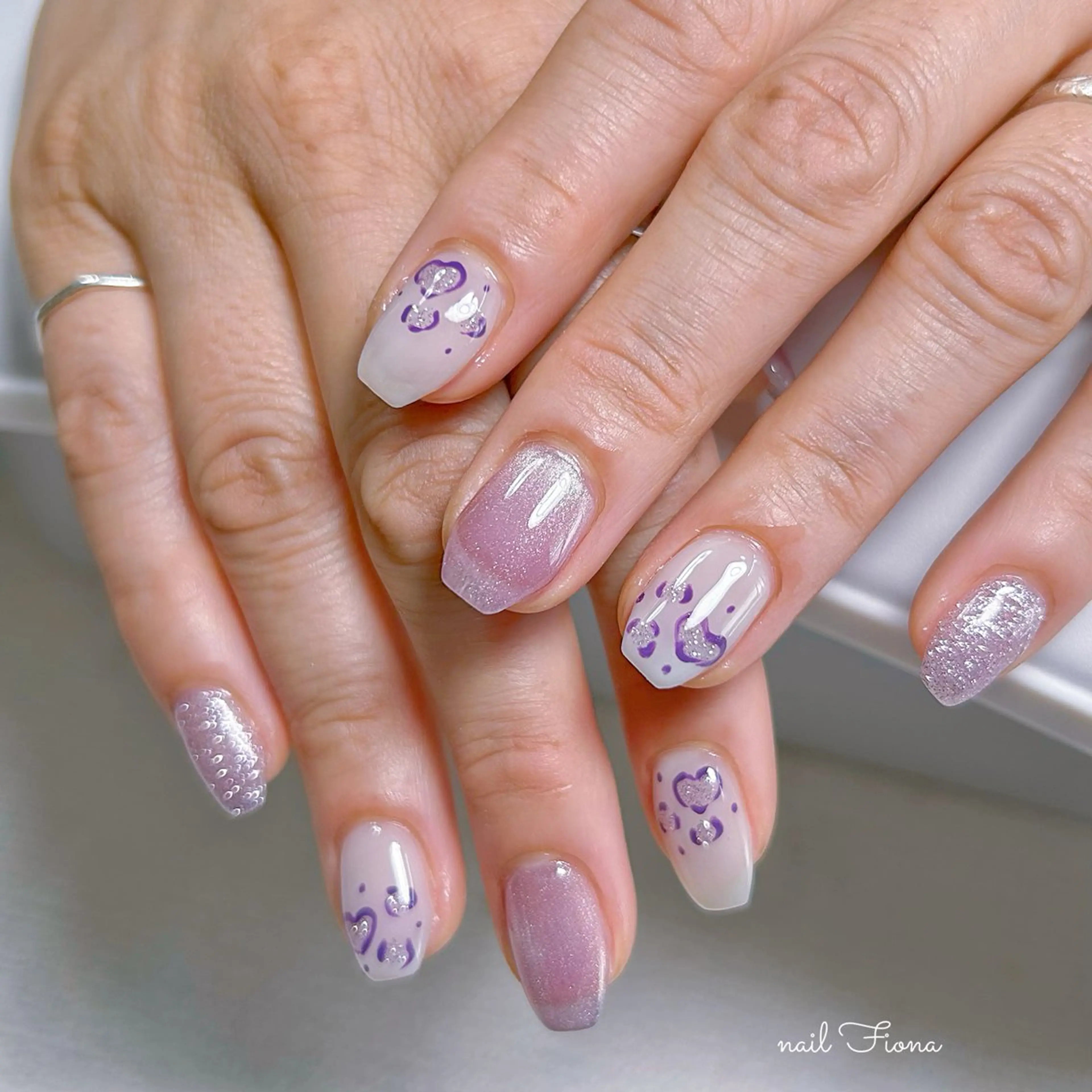 ネイル ハンドネイル ハンドケア ネイルサロン フィオナのネイルデザイン
