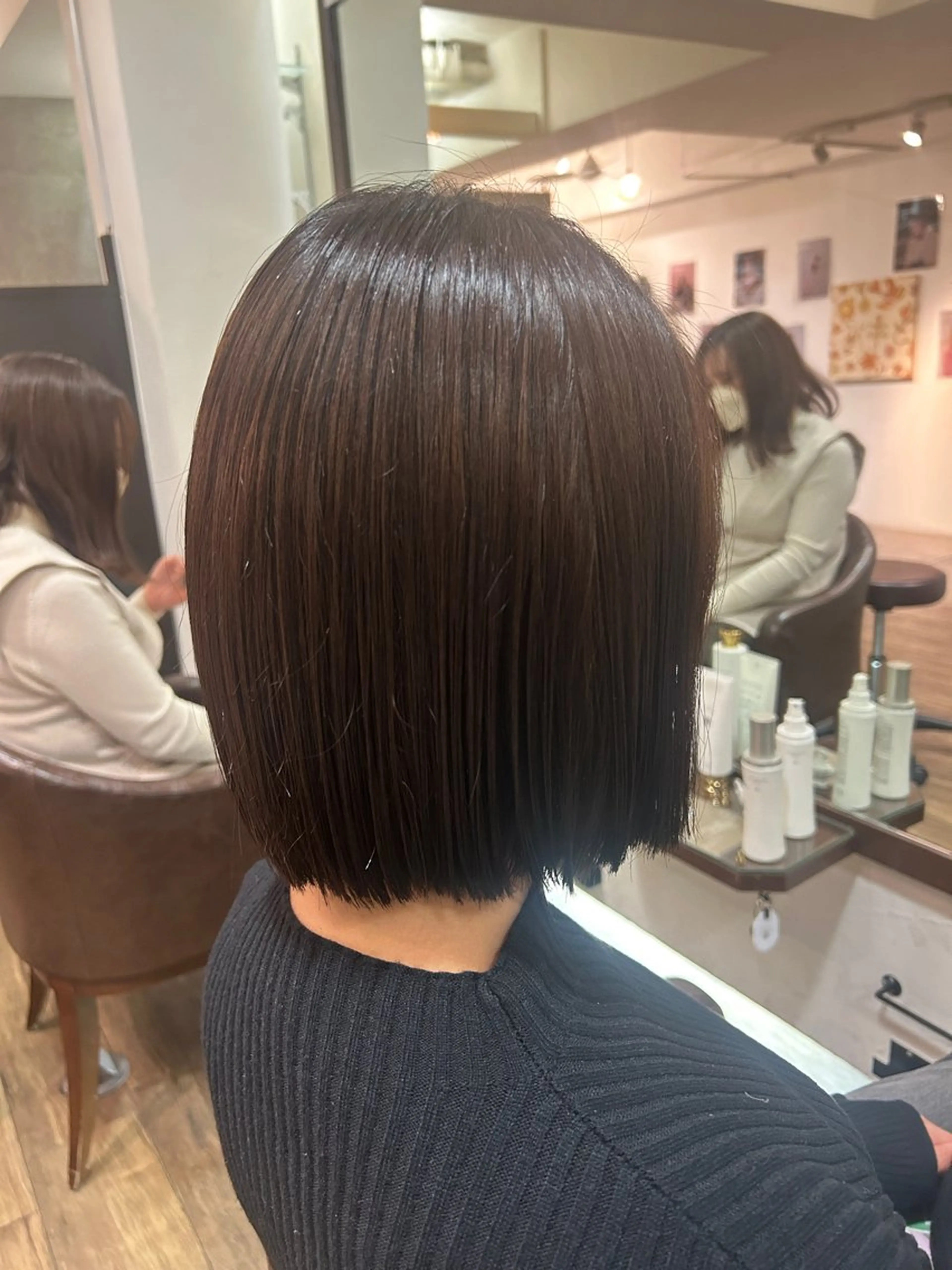 ショート カット enn 髪質改善🩷 曽根依咲のヘアスタイル