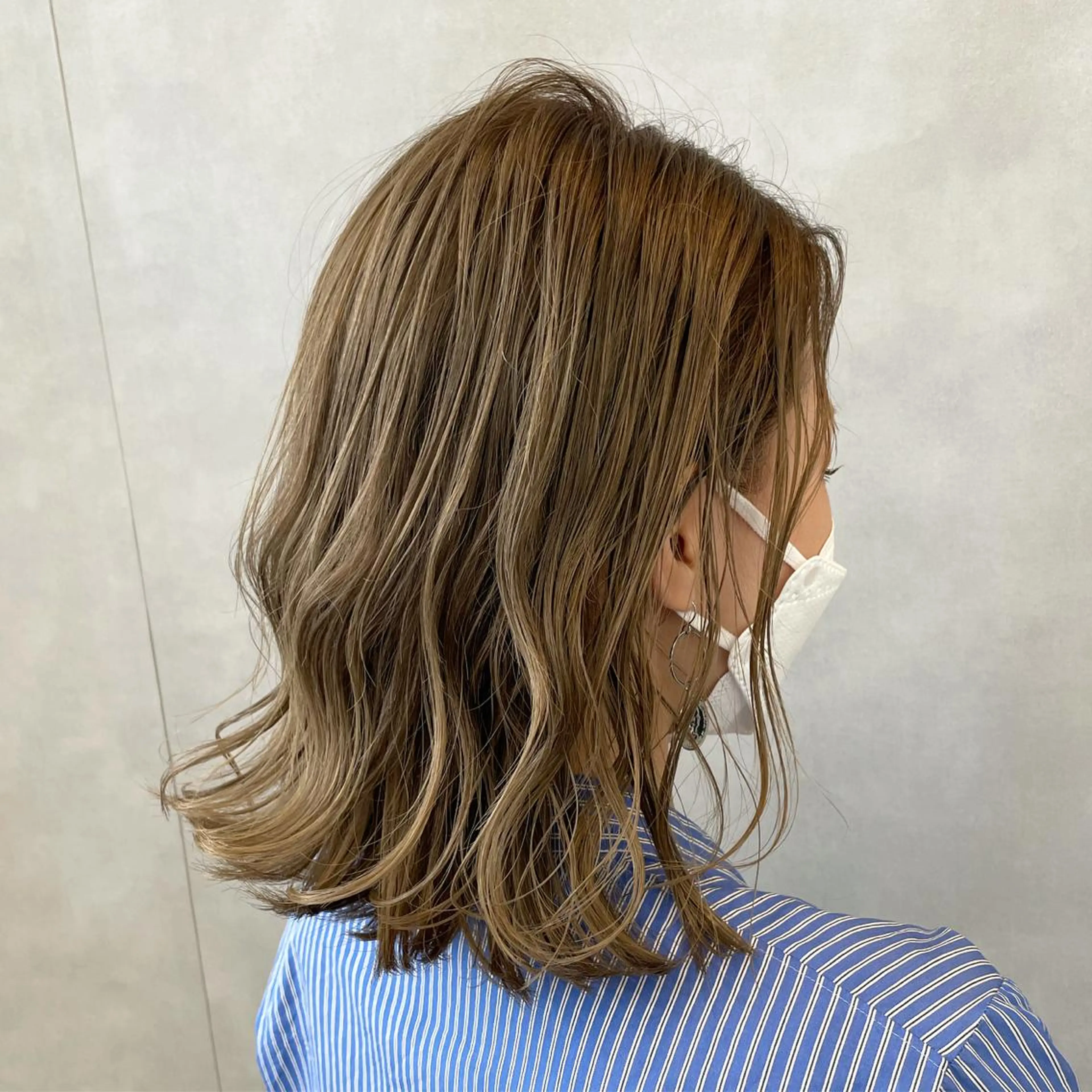 ミディアム ✨似合わせ特化美容師 WILL上村　拳吾のヘアスタイル