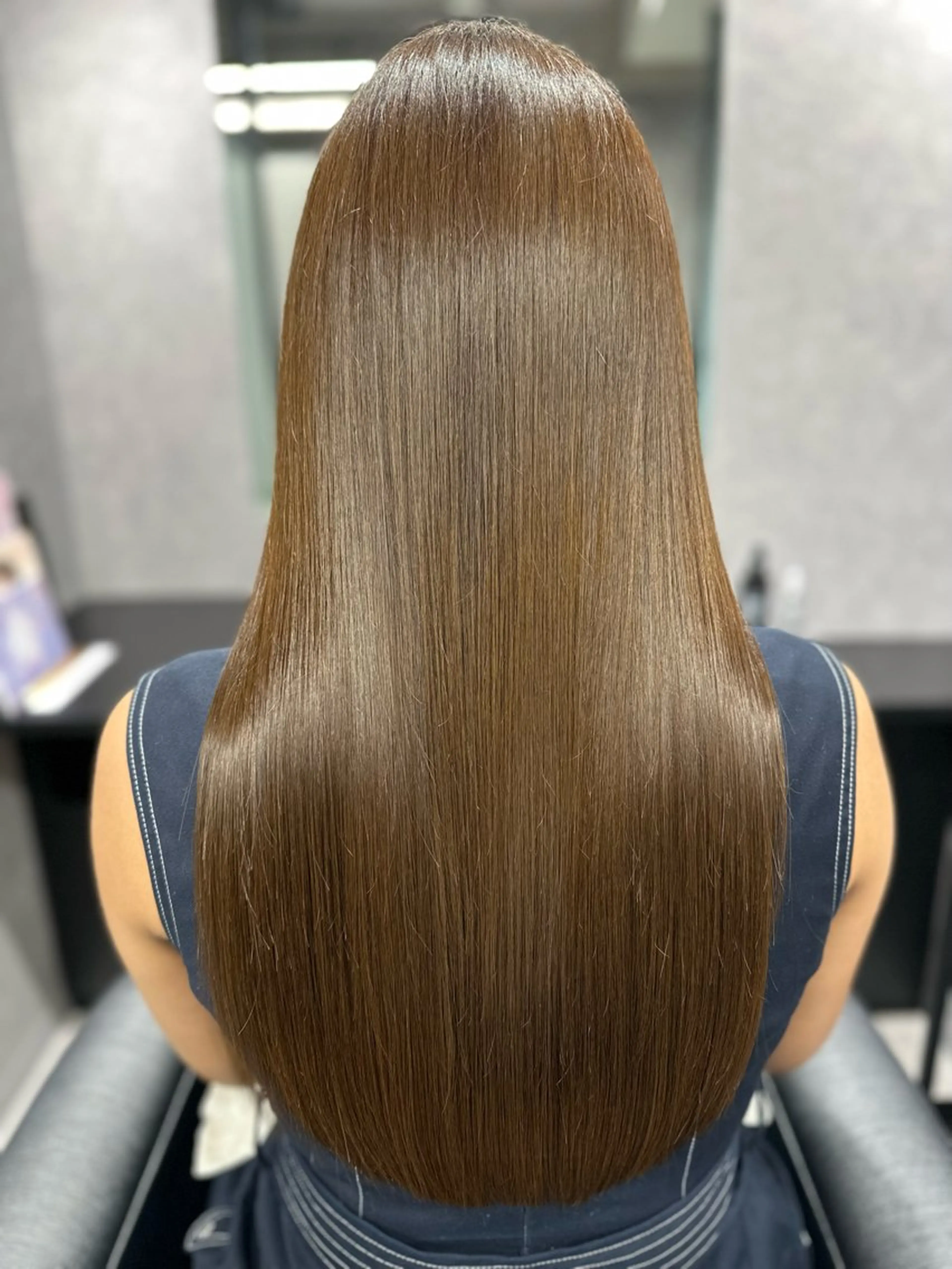 ロング 髪質改善 トリートメント カット トリートメント 岩崎 恵実のヘアスタイル