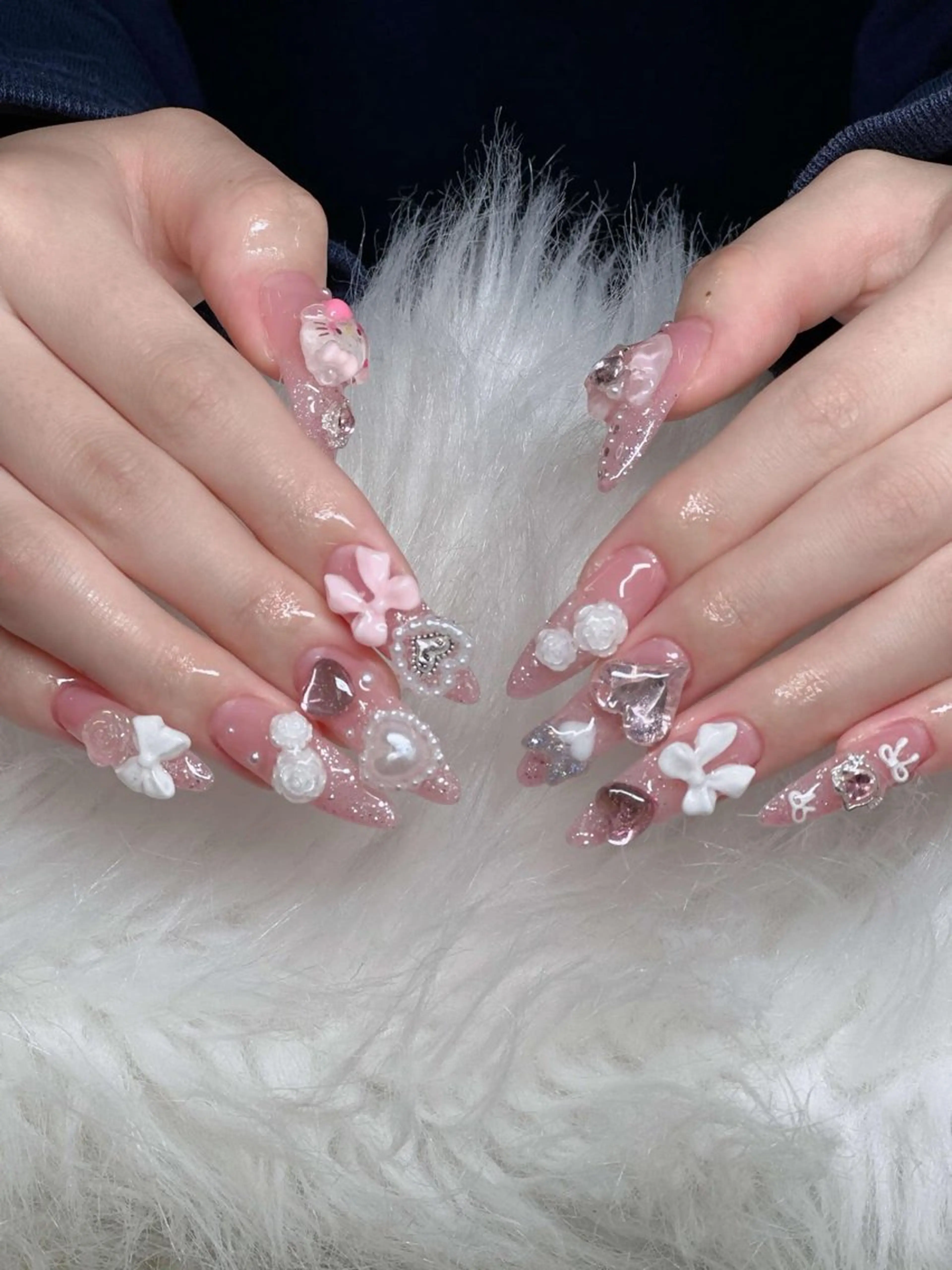 ネイル ハンドネイル ANH NAIL ゴテゴテ専門店💎のネイルデザイン