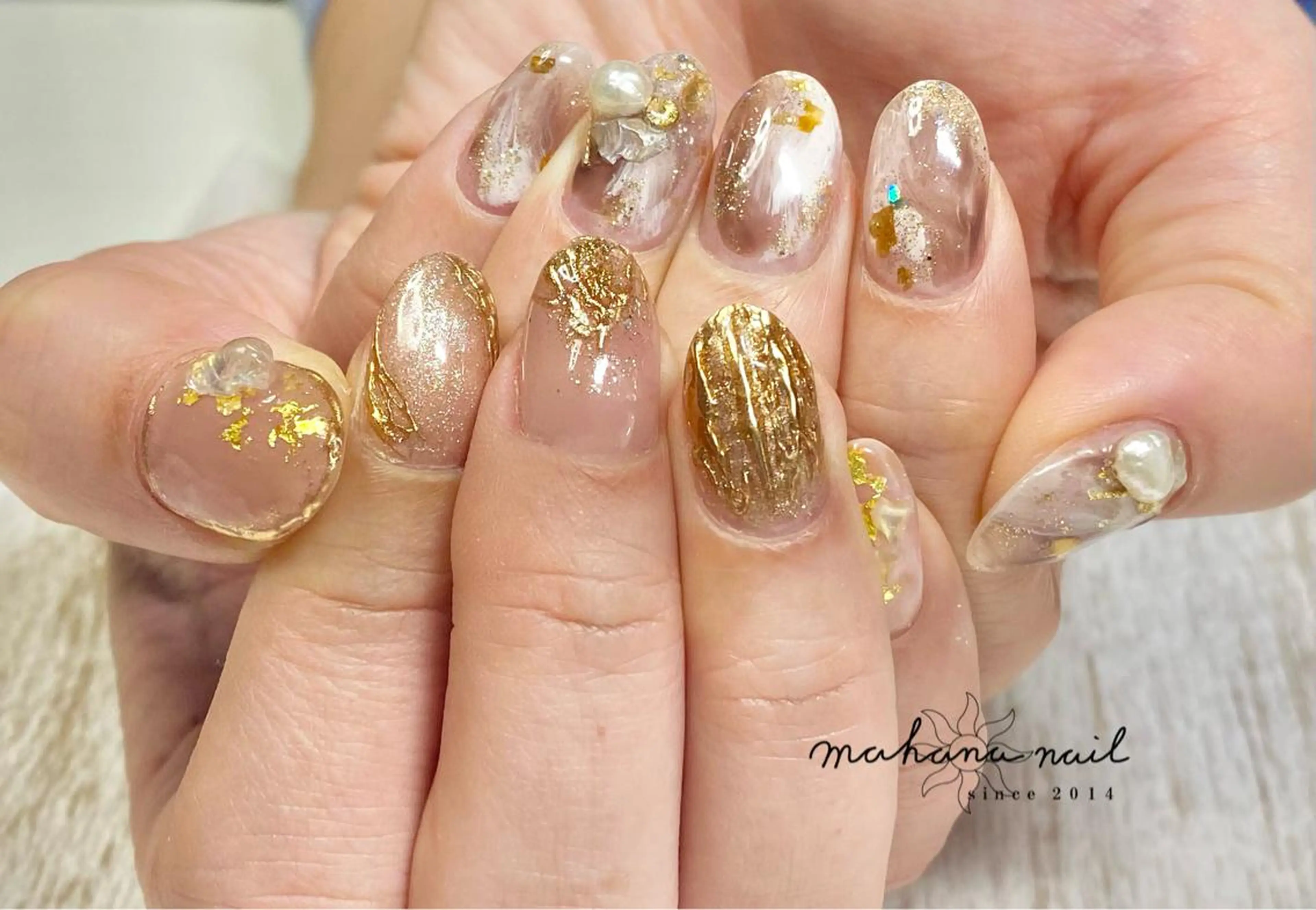 ネイル 持ち込み mahana nailのネイルデザイン