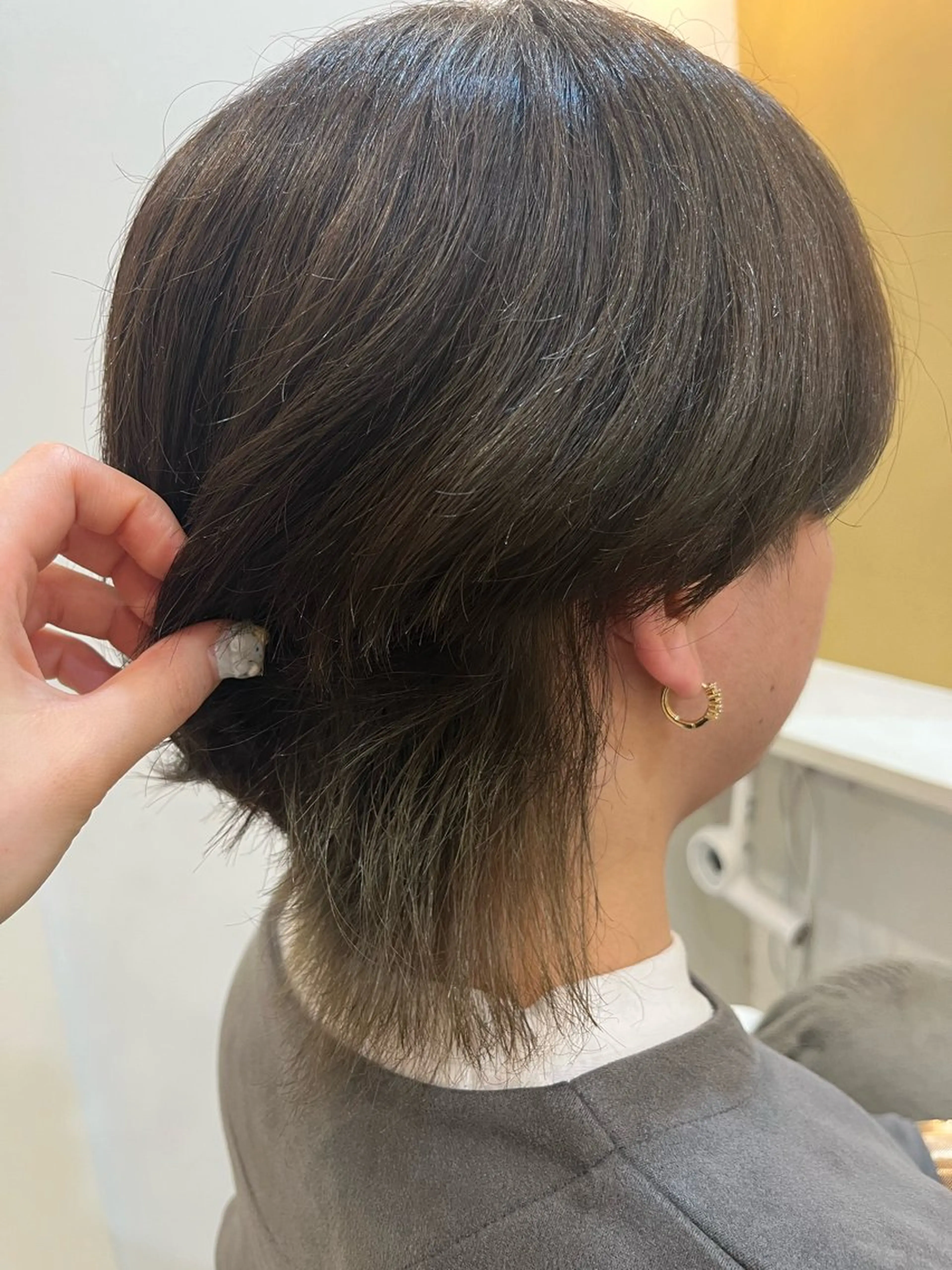 ショート メンズ メンズブリーチ ヘアカラー topa/高井 菜緒のヘアスタイル