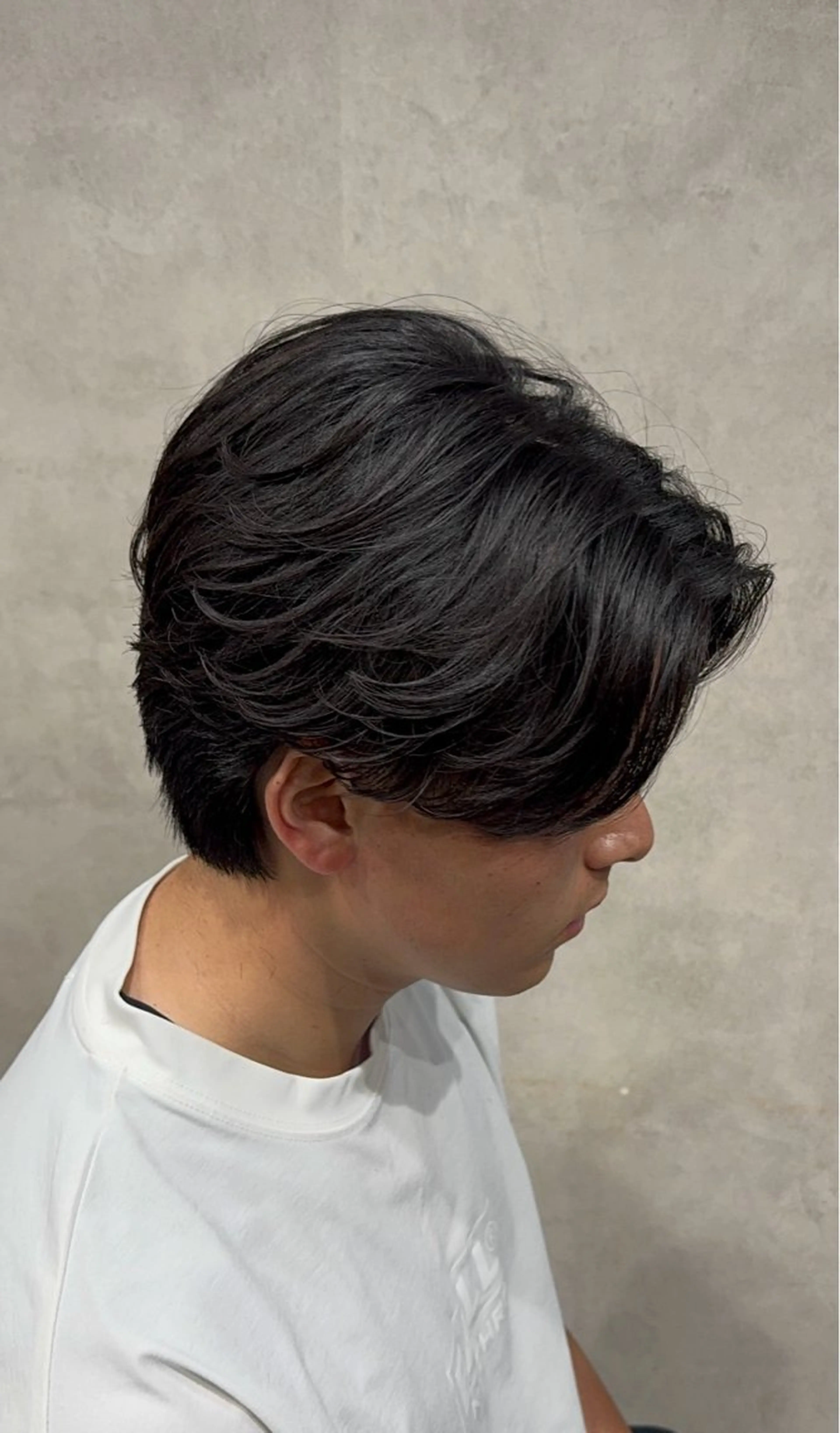 パーマ メンズ フェザーパーマ メンズパーマ カット パーマ 毛流れ/シャドウ 🇰🇷AYATOのヘアスタイル