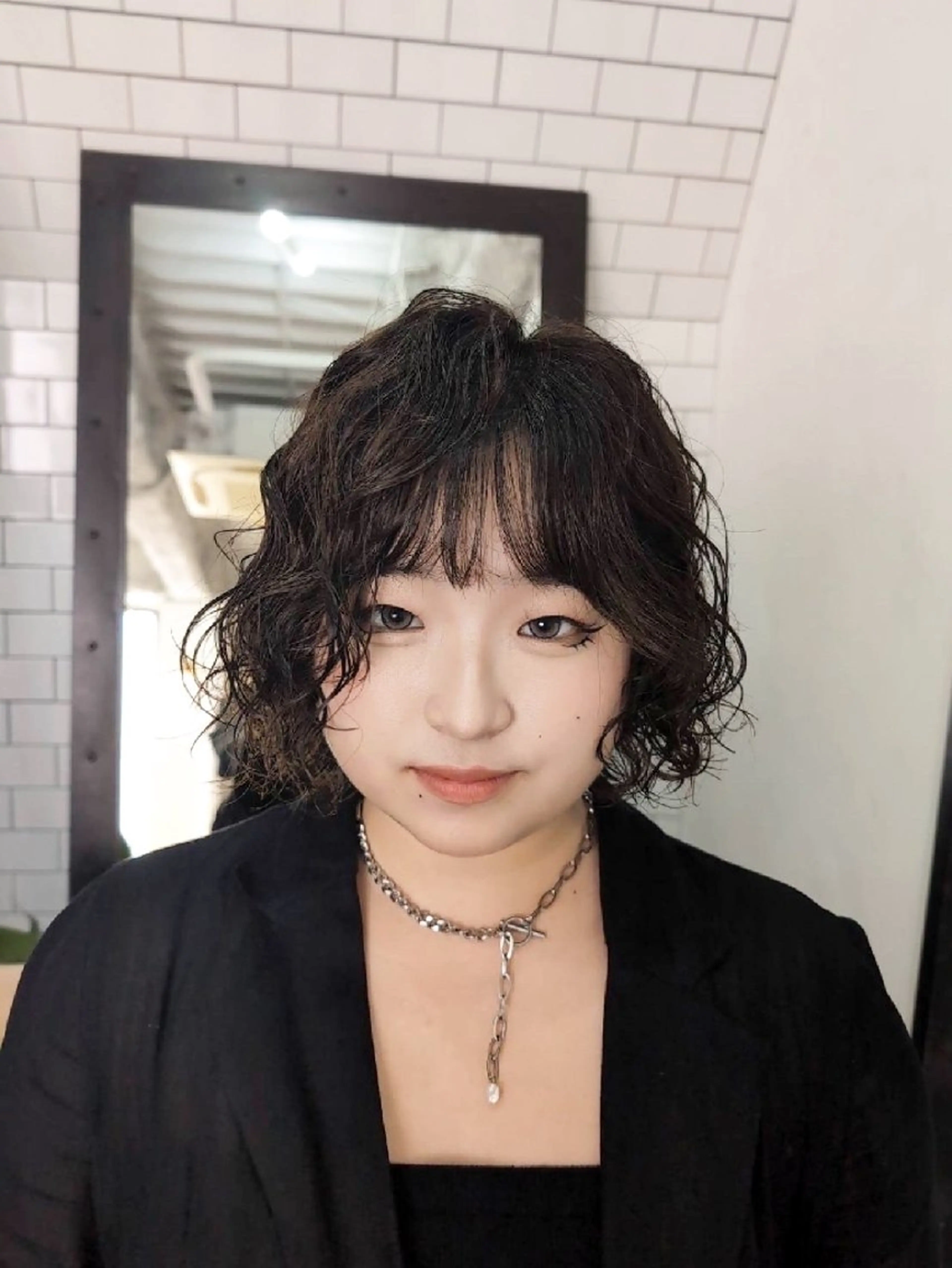 お洒落度抜群カット・パーマ・トリートメント¥8988の写真