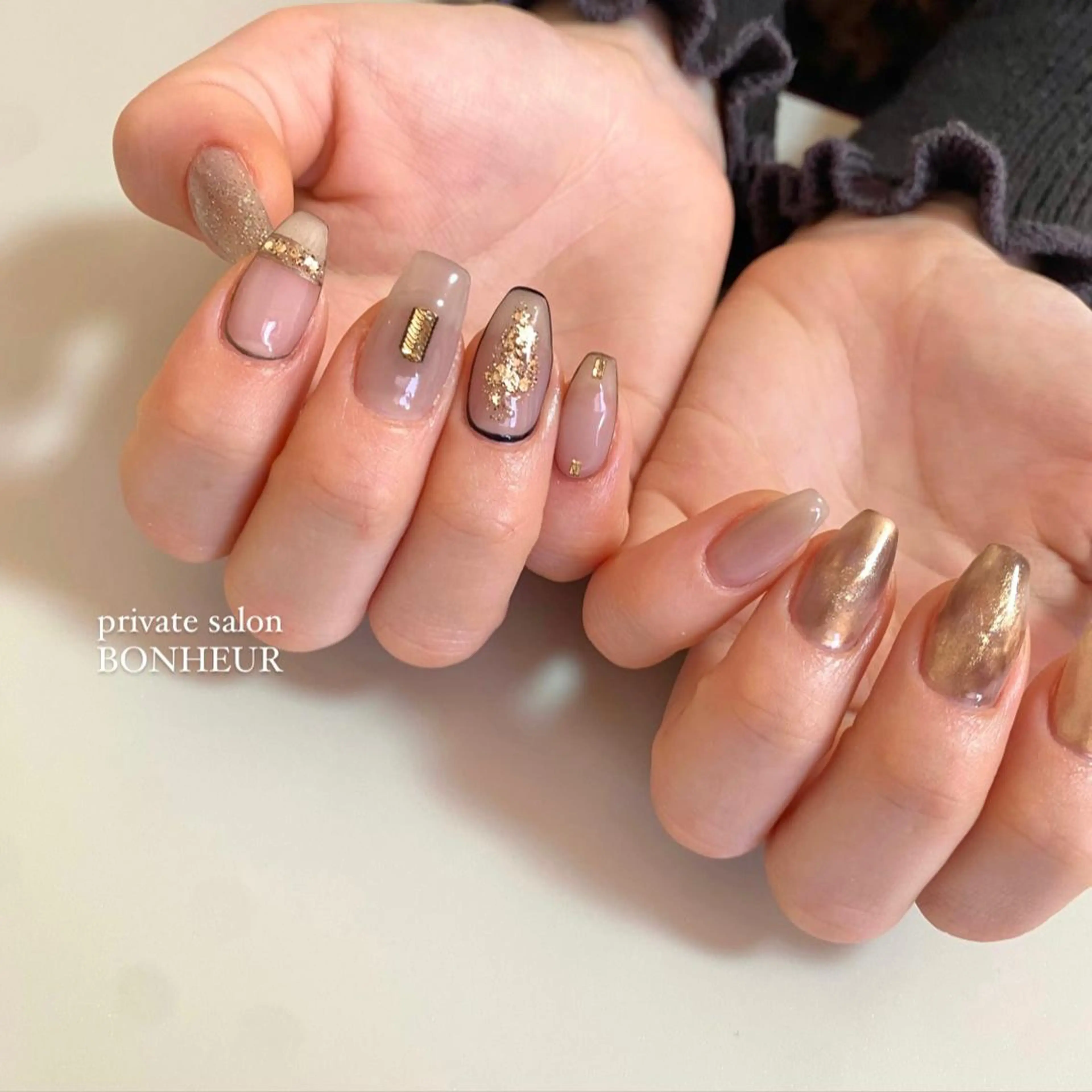 ネイル BONHEUR Annaのネイルデザイン