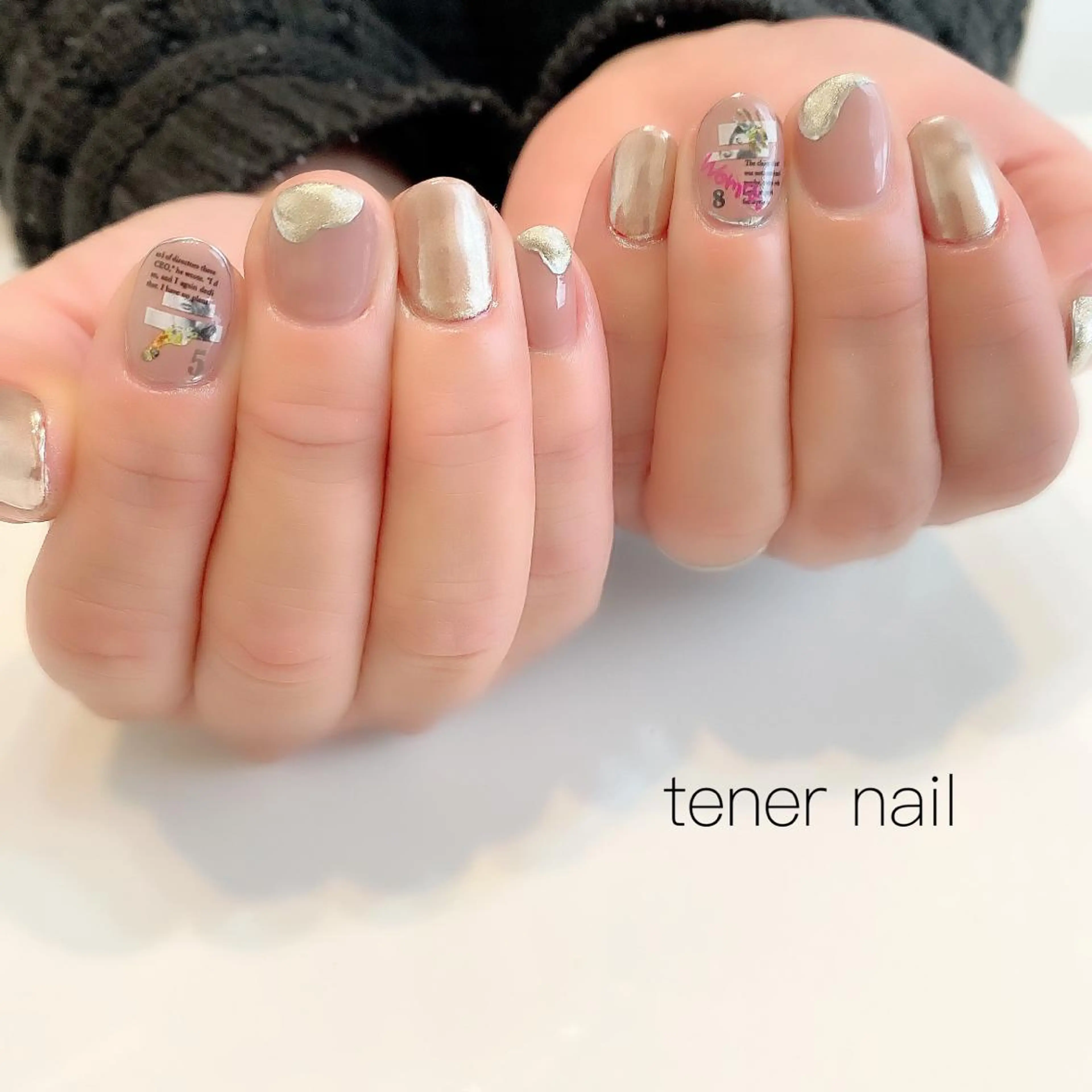 ネイル 持ち込み テネルネイル tener nailのネイルデザイン