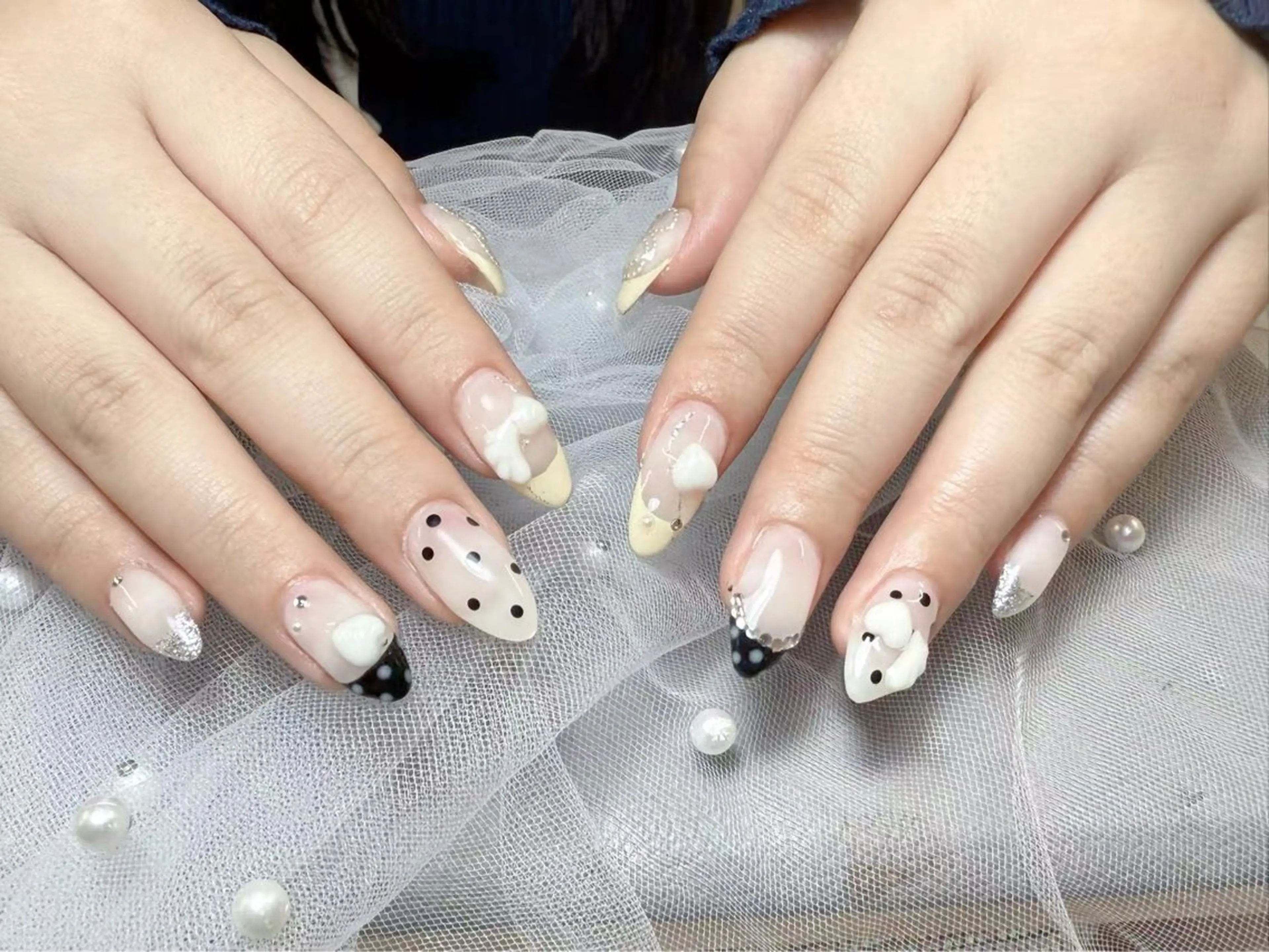 ネイル ハンドネイル 🧸yuki🍯 パラジェル取扱店🐝のネイルデザイン