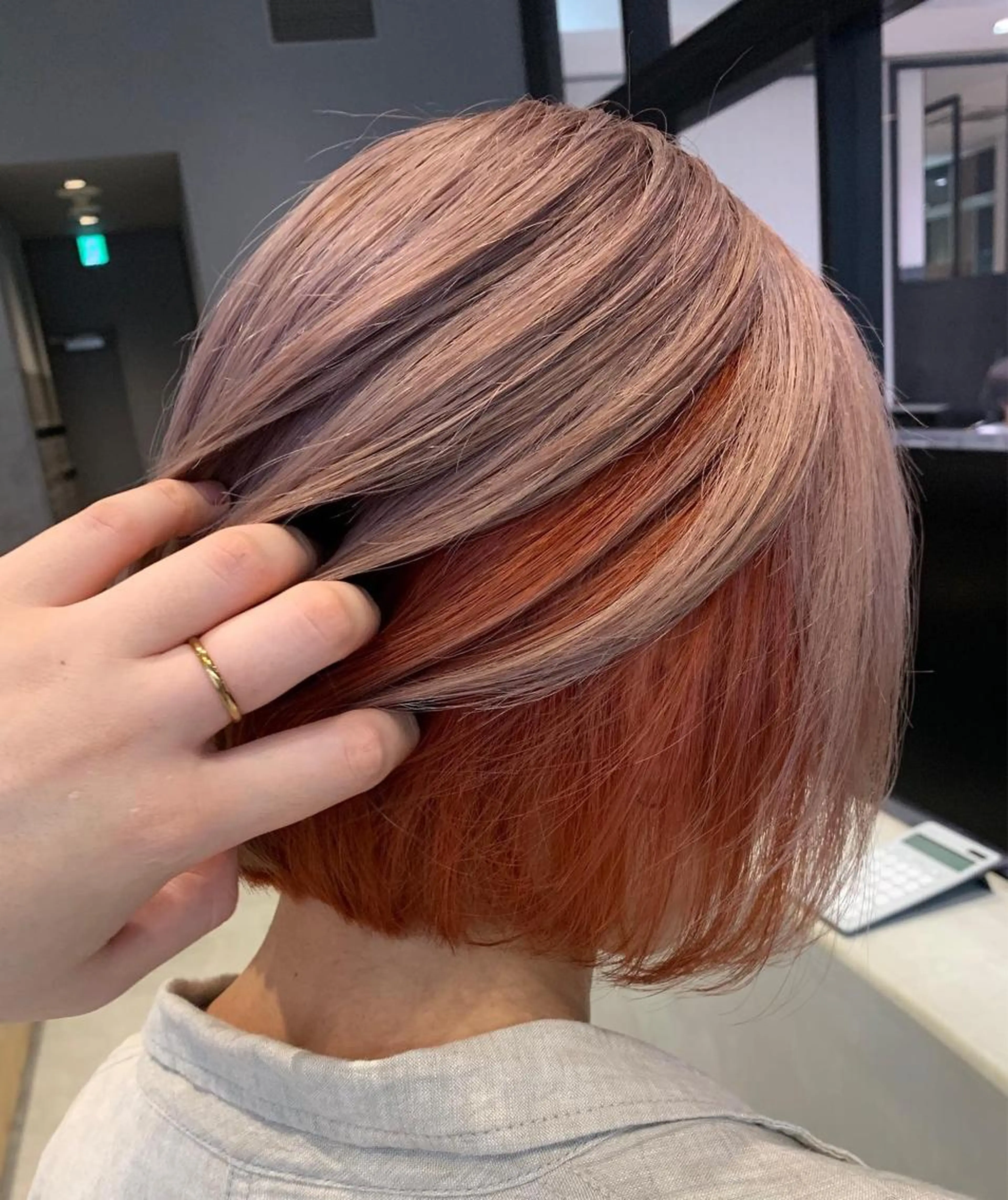 カット➕インナーカラー(ケアブリーチ)➕アミノ酸TRの写真