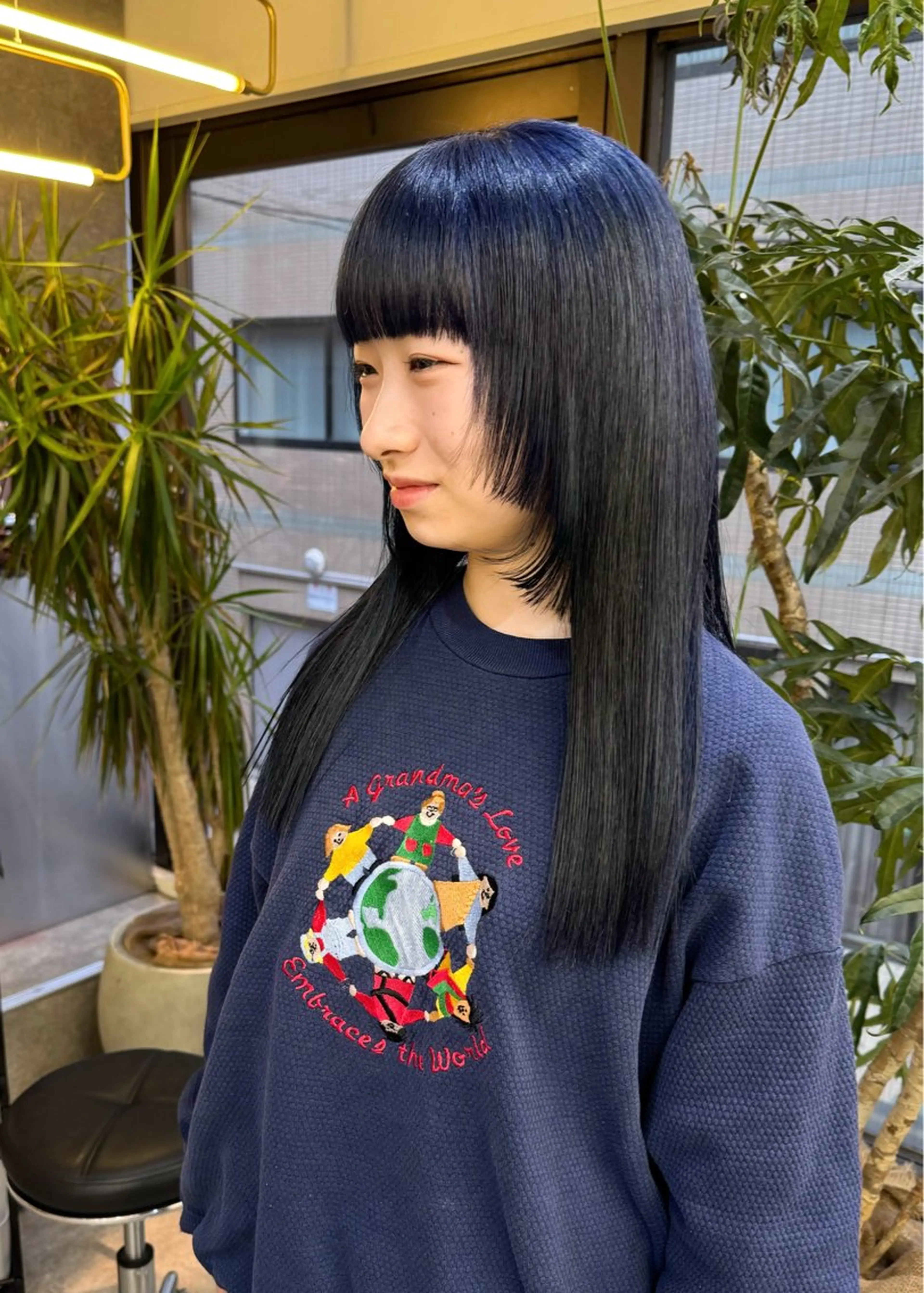 セミロング カラー Seeknext // Rukaのヘアスタイル