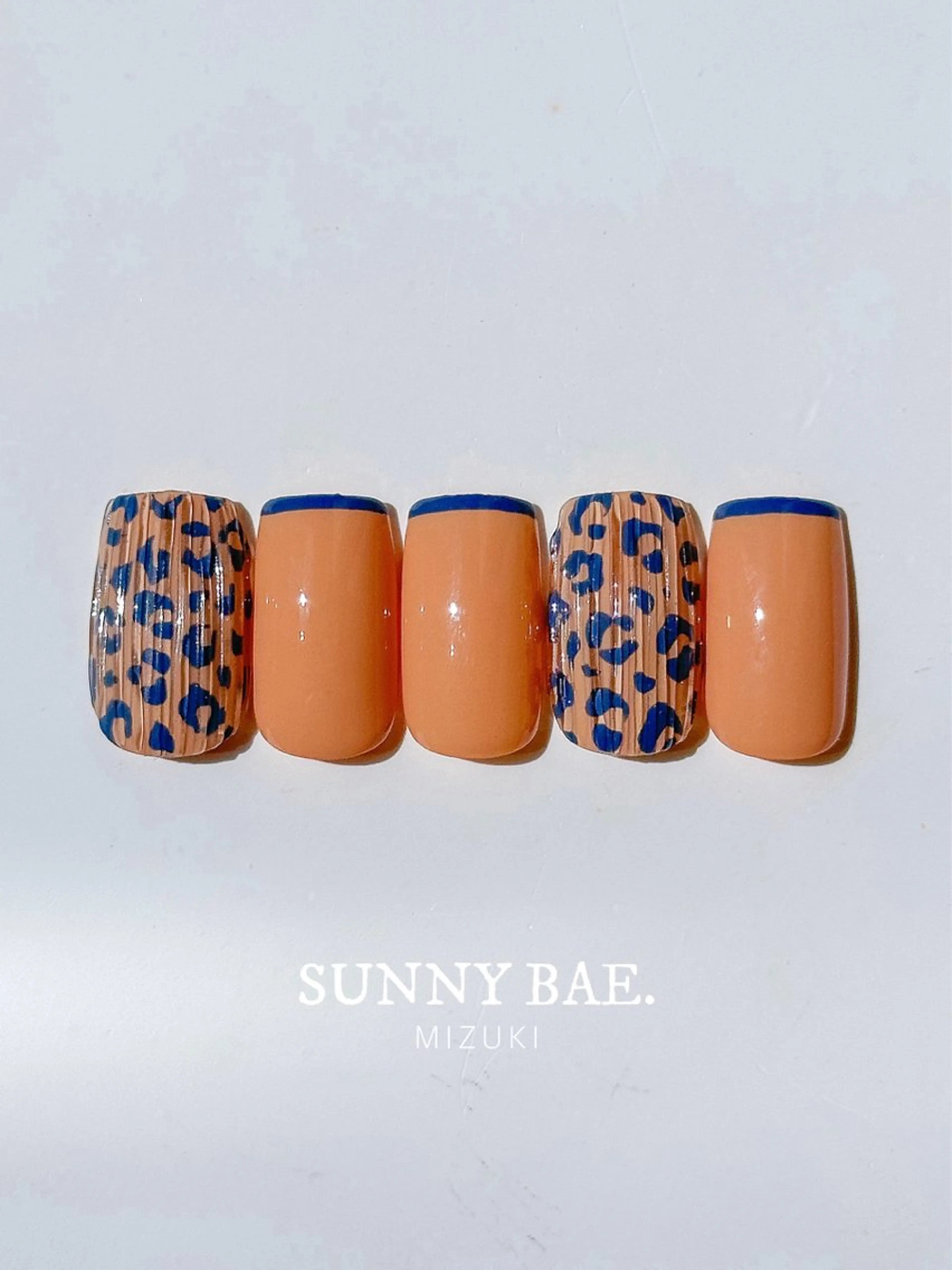 ネイル アニマル柄 ジェルネイル マグネットネイル ぷっくりネイル ハンドネイル ハンドケア 🕊 MIZUKIのネイルデザイン