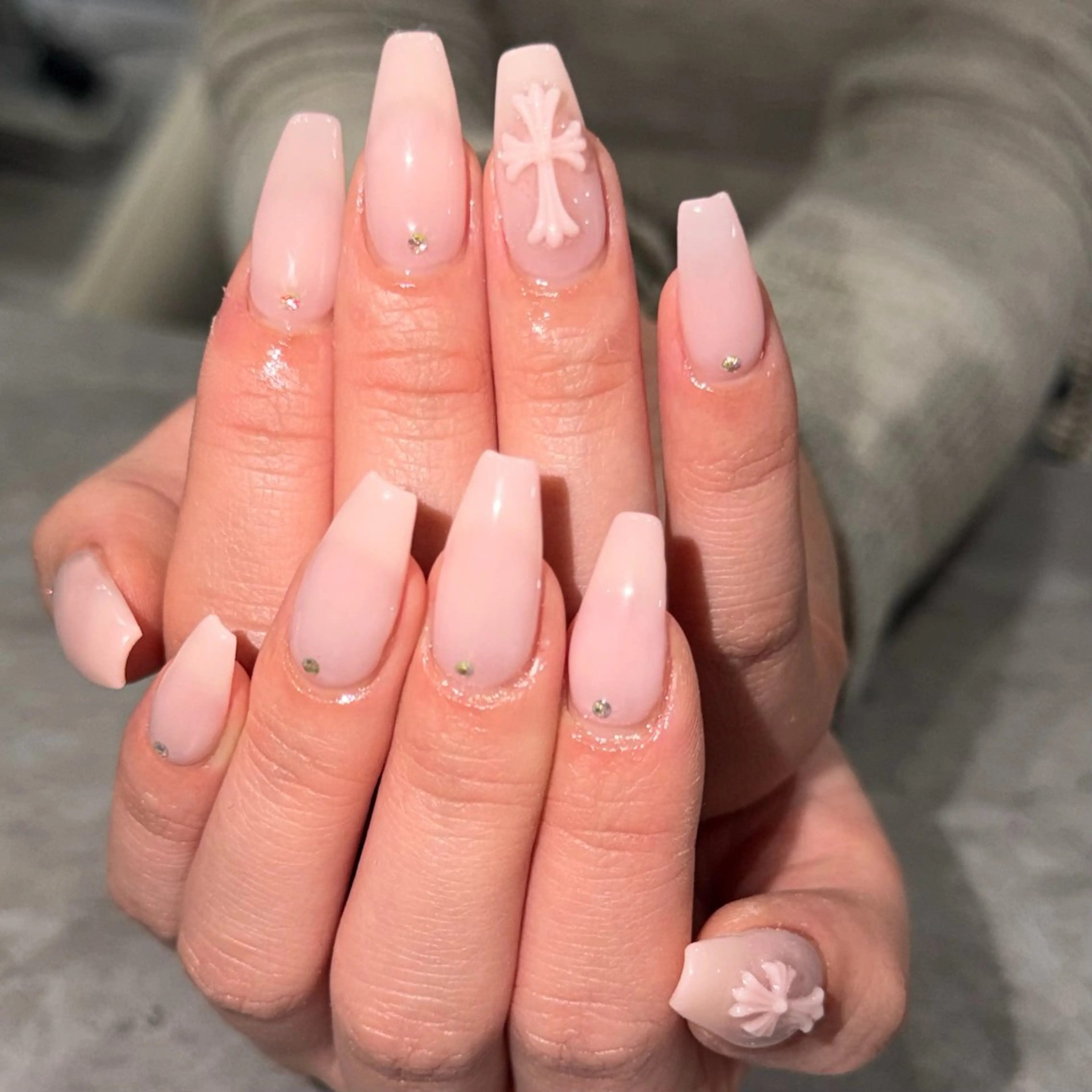 ネイル ハンドネイル IROHA NAIL Kurumi🪽🫧のネイルデザイン