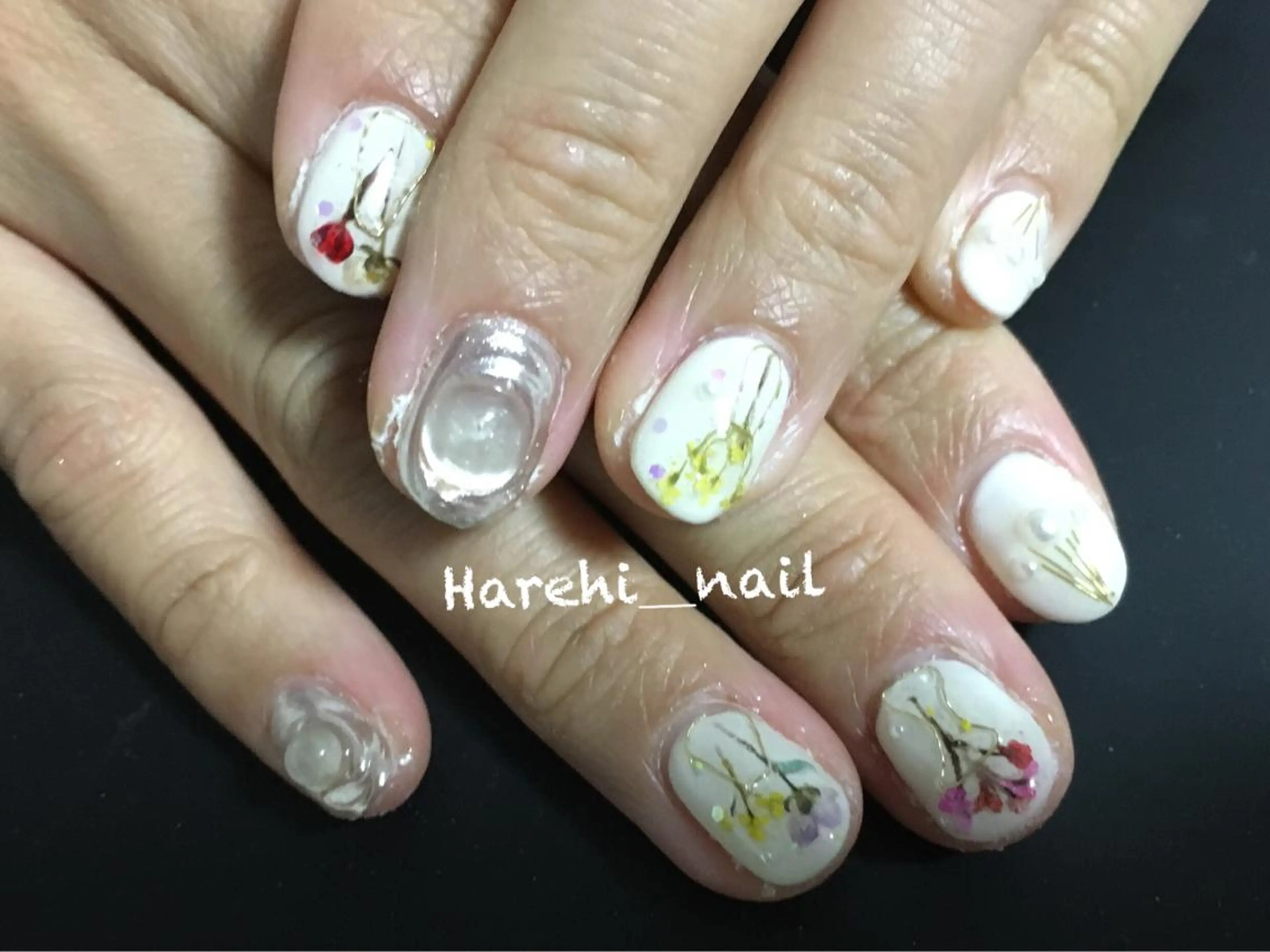 ネイル ハンドネイル Harehi_ nailのネイルデザイン