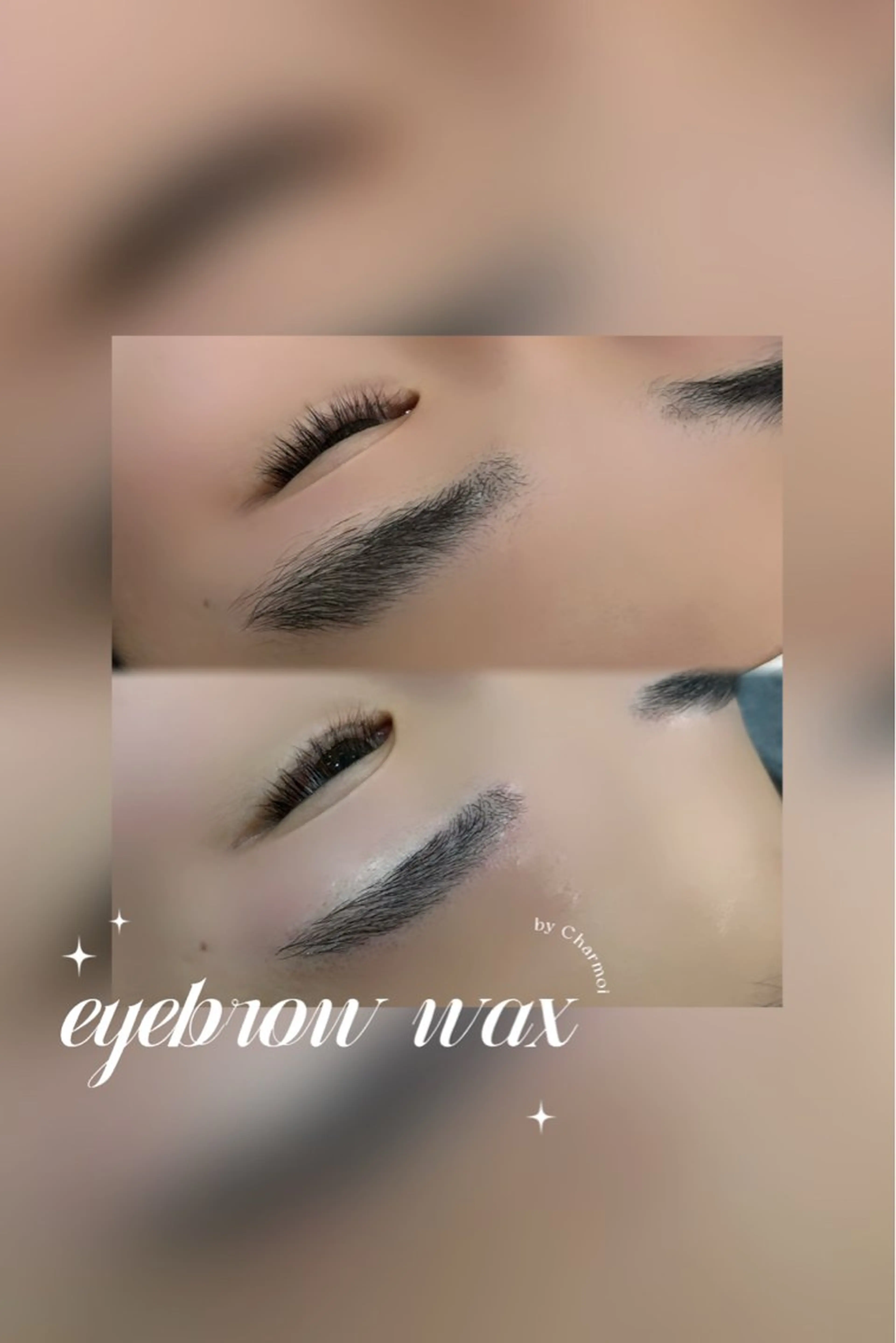 メンズ アイブロウ ワックス脱毛 眉カット Charmoi 枚方 Yuukiのマツエク・マツパデザイン