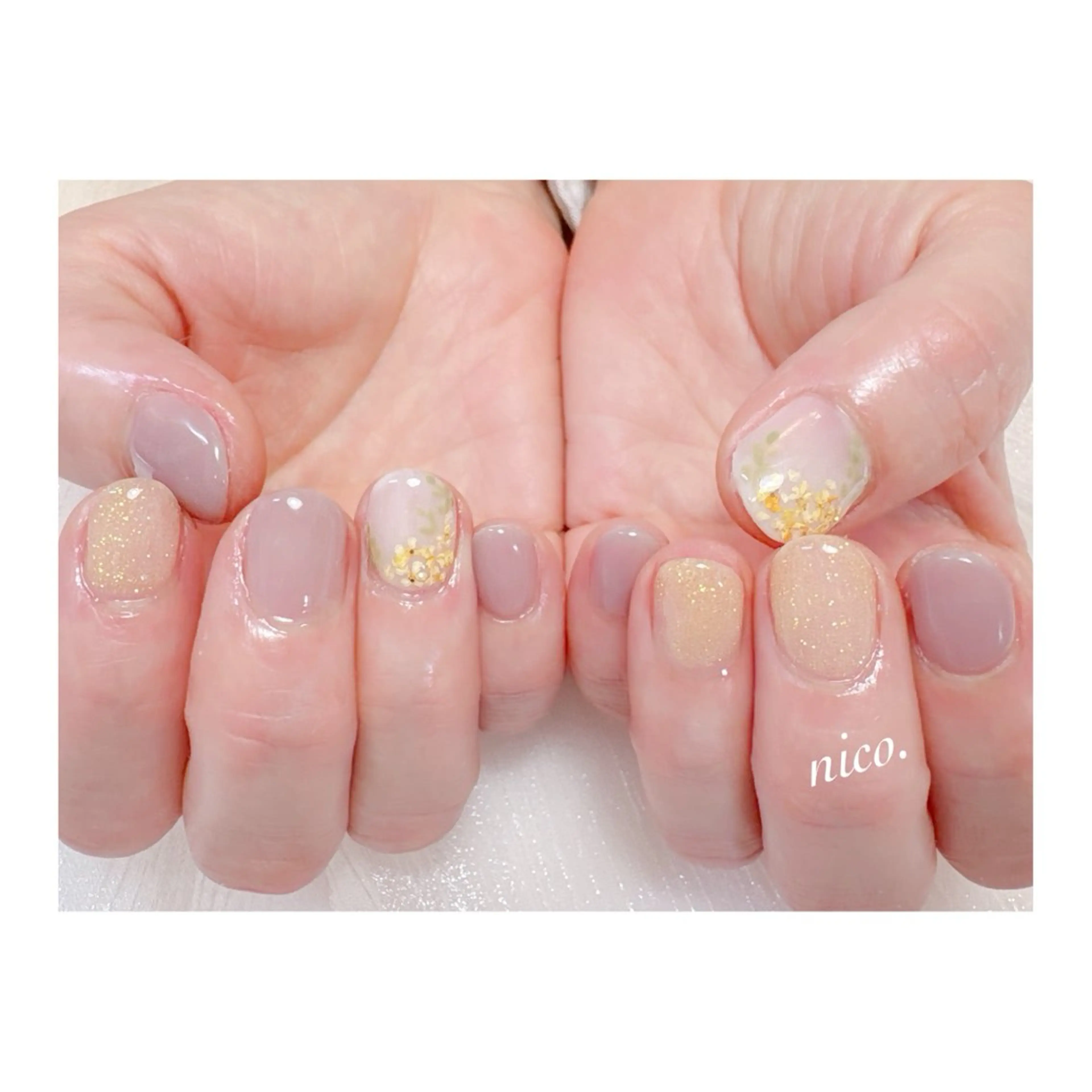 ネイル ハンドネイル フットネイル nailsalon nico.のネイルデザイン