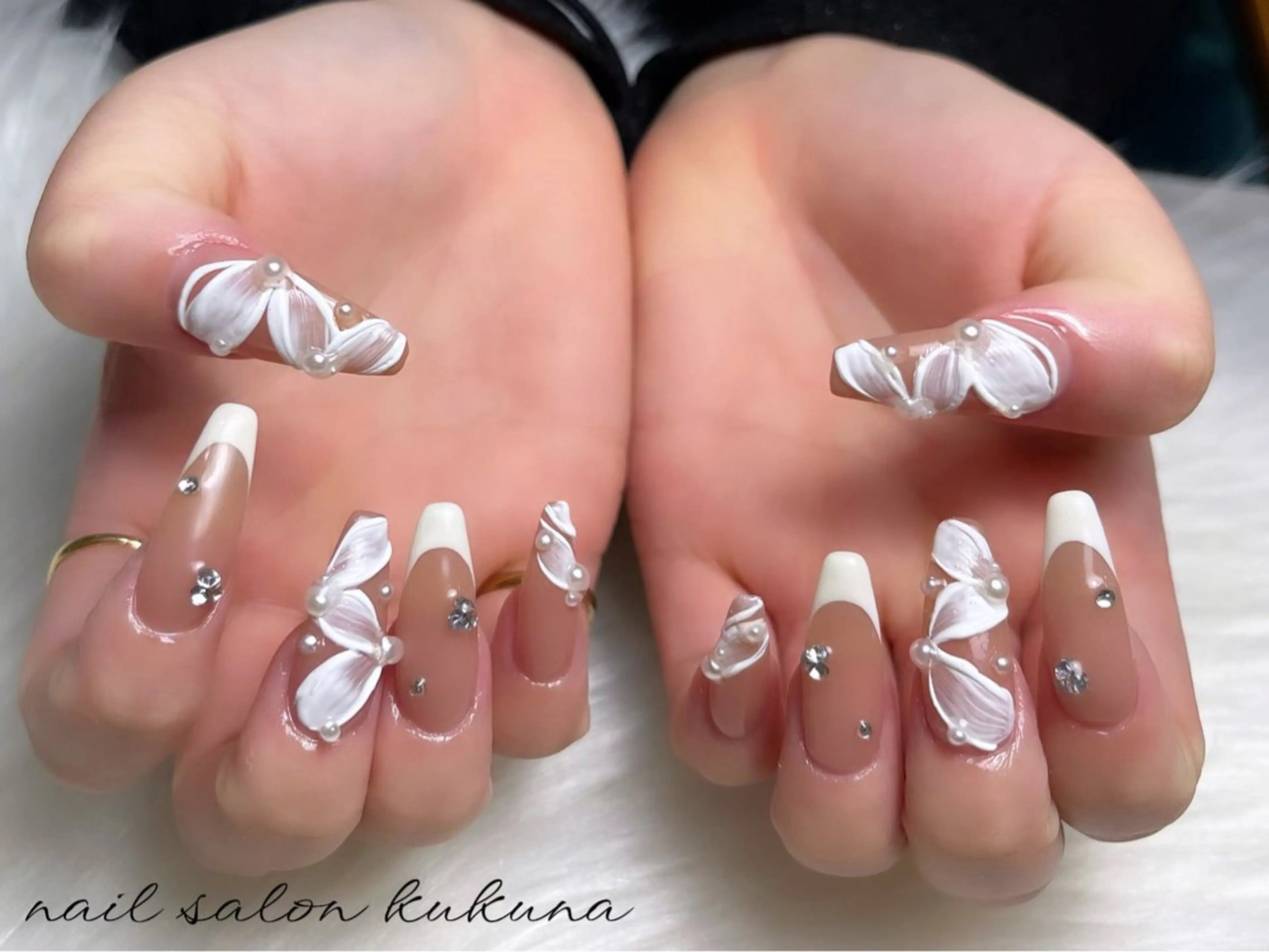 ネイル nail salon kukuna所属・ワンホン/韓国 nail 大阪アメ村のネイルデザイン