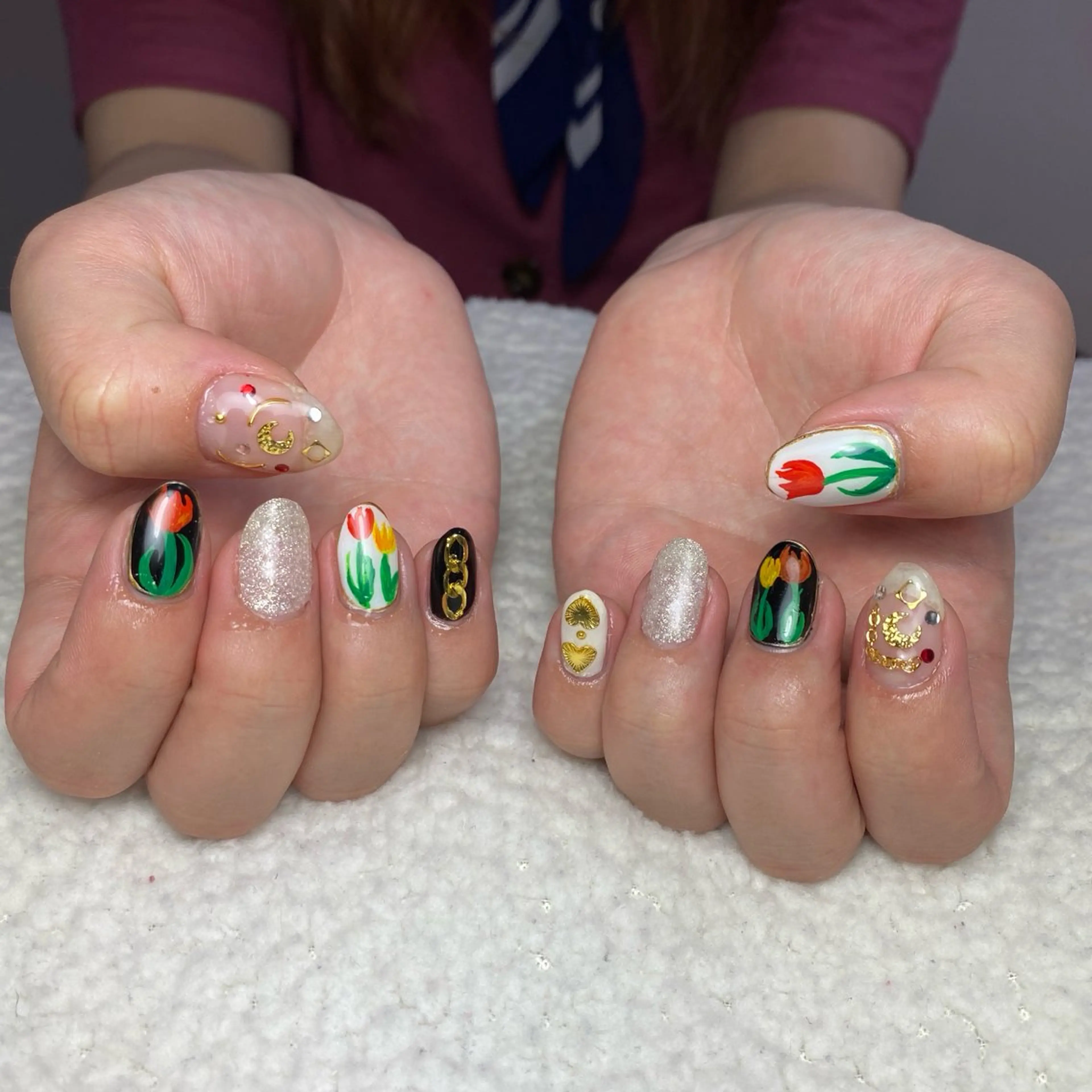 ネイル 春ネイル ハンドネイル COCO+所属・COCO +のエステ・リラクイメージ