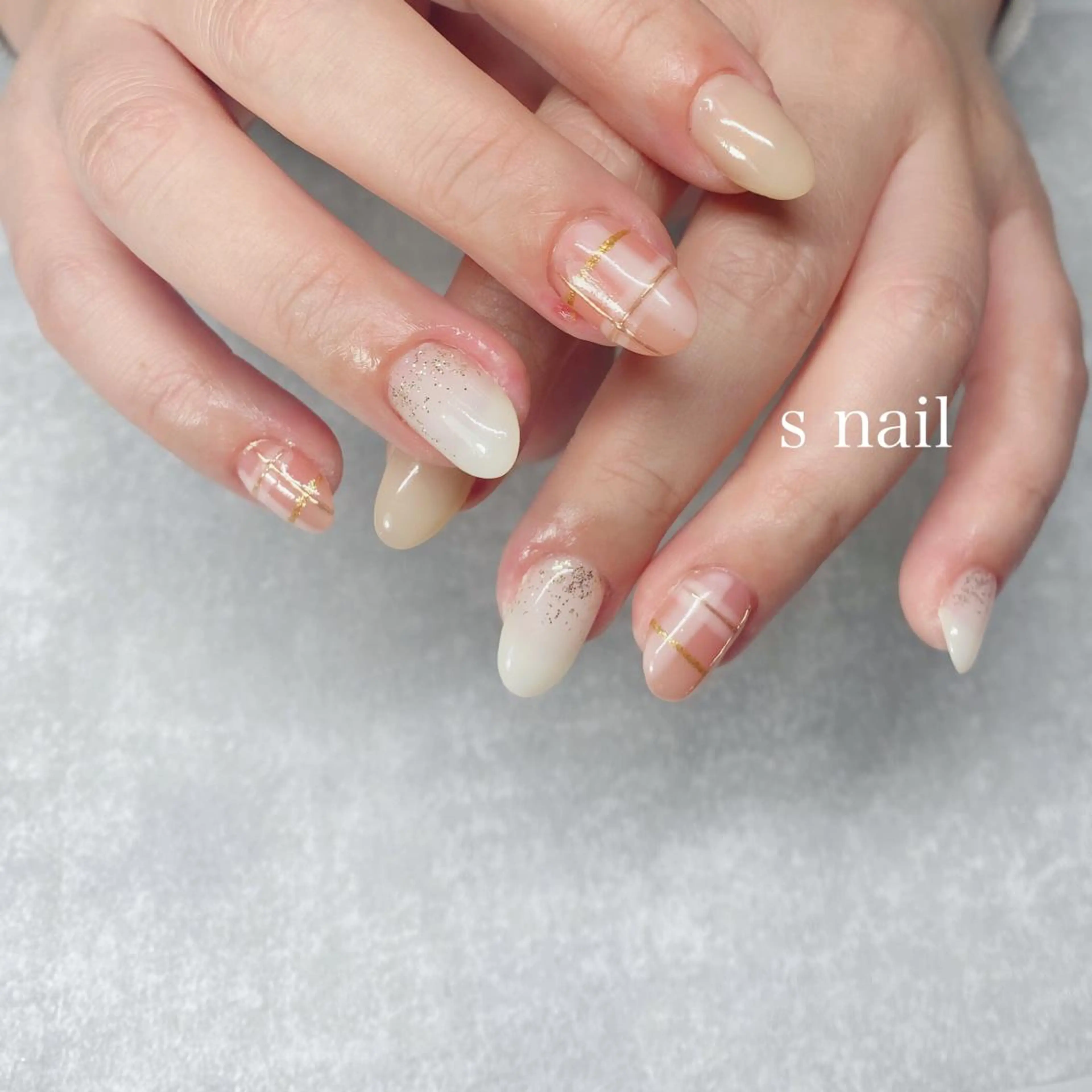 ネイル ハンドネイル s nail さとよしみゆきのネイルデザイン