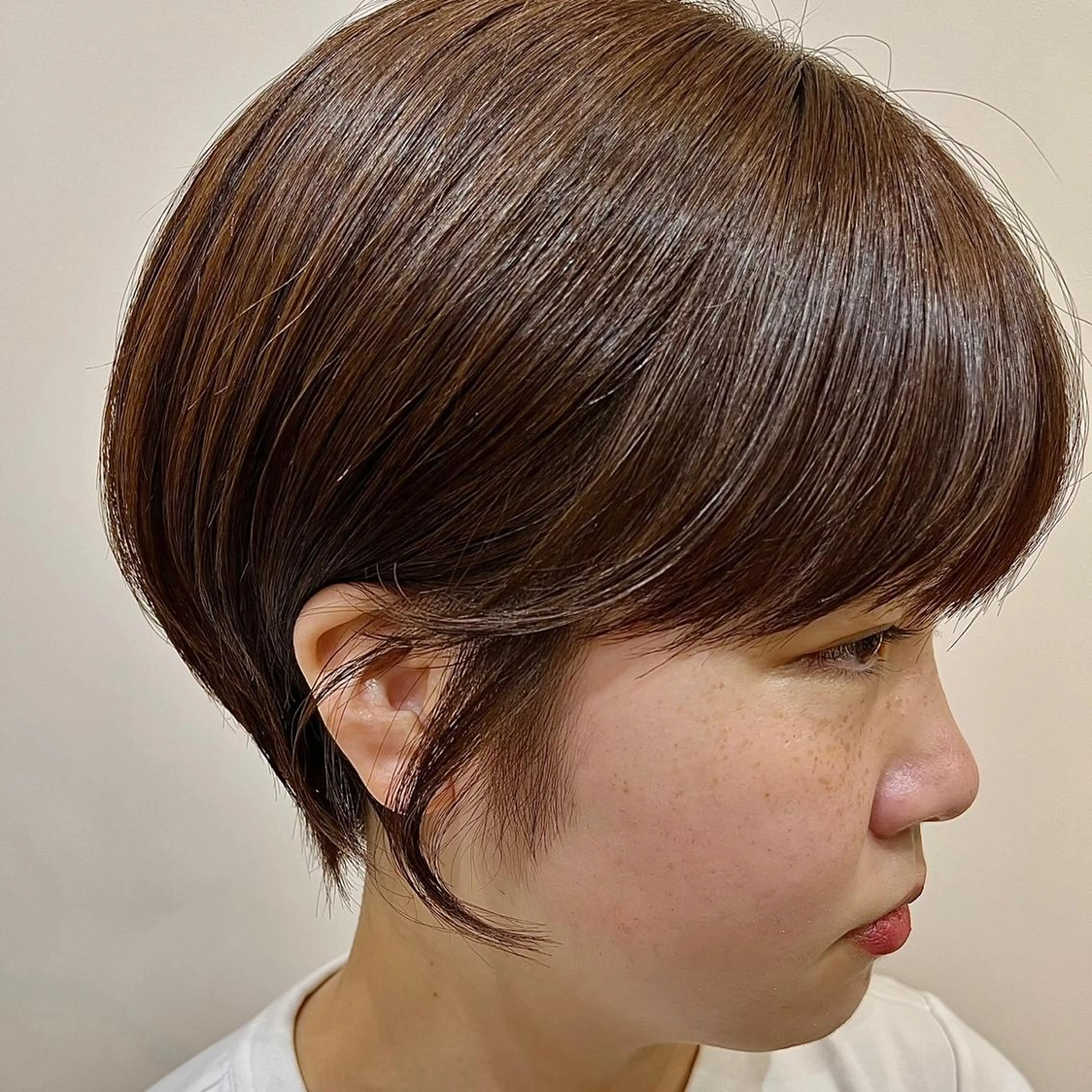 ショート くびれヘア 似合わせカット Deapres所属・似合わせカット🌼 後藤友香のヘアスタイル