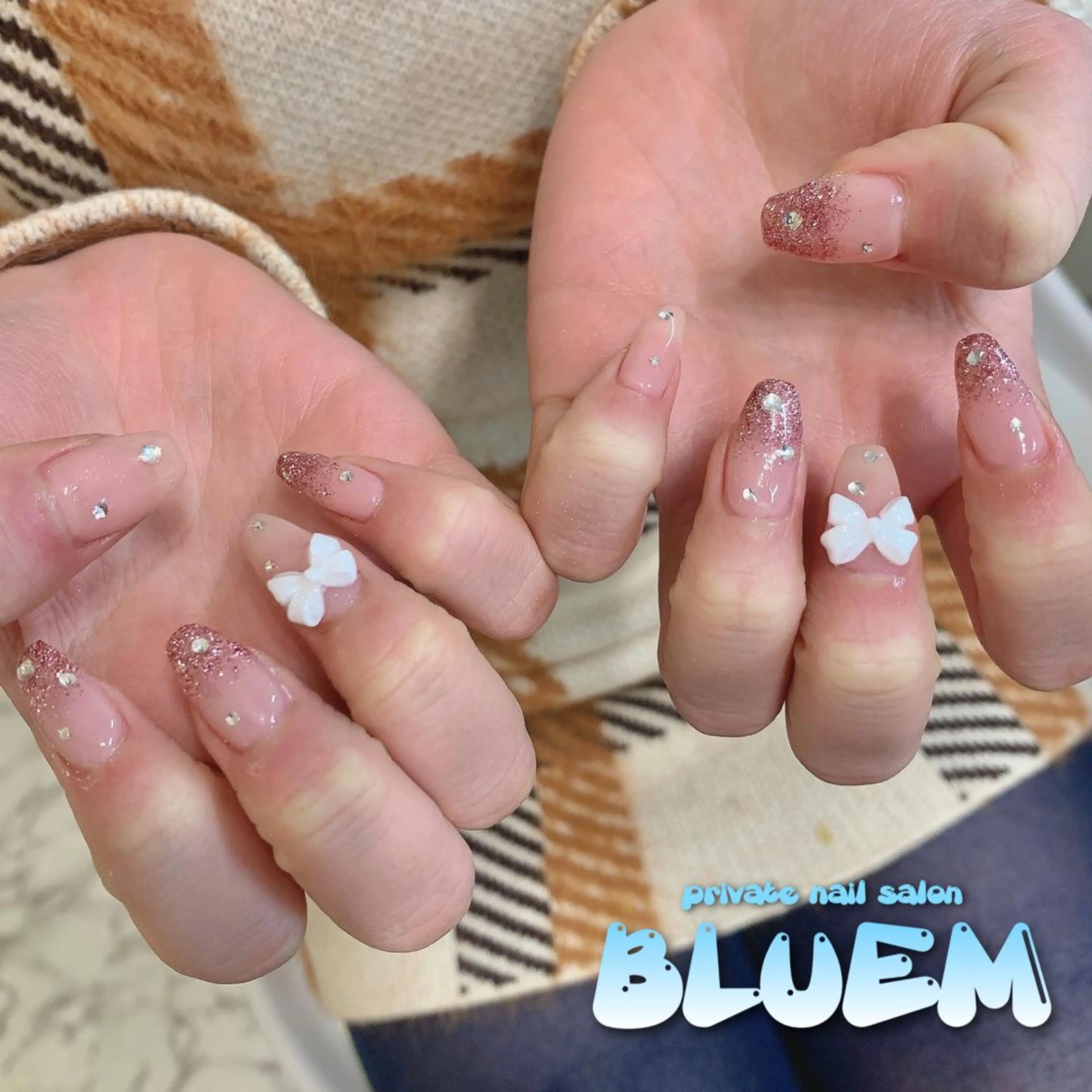 ネイル ハンドネイル BLUEM なな🐶のネイルデザイン