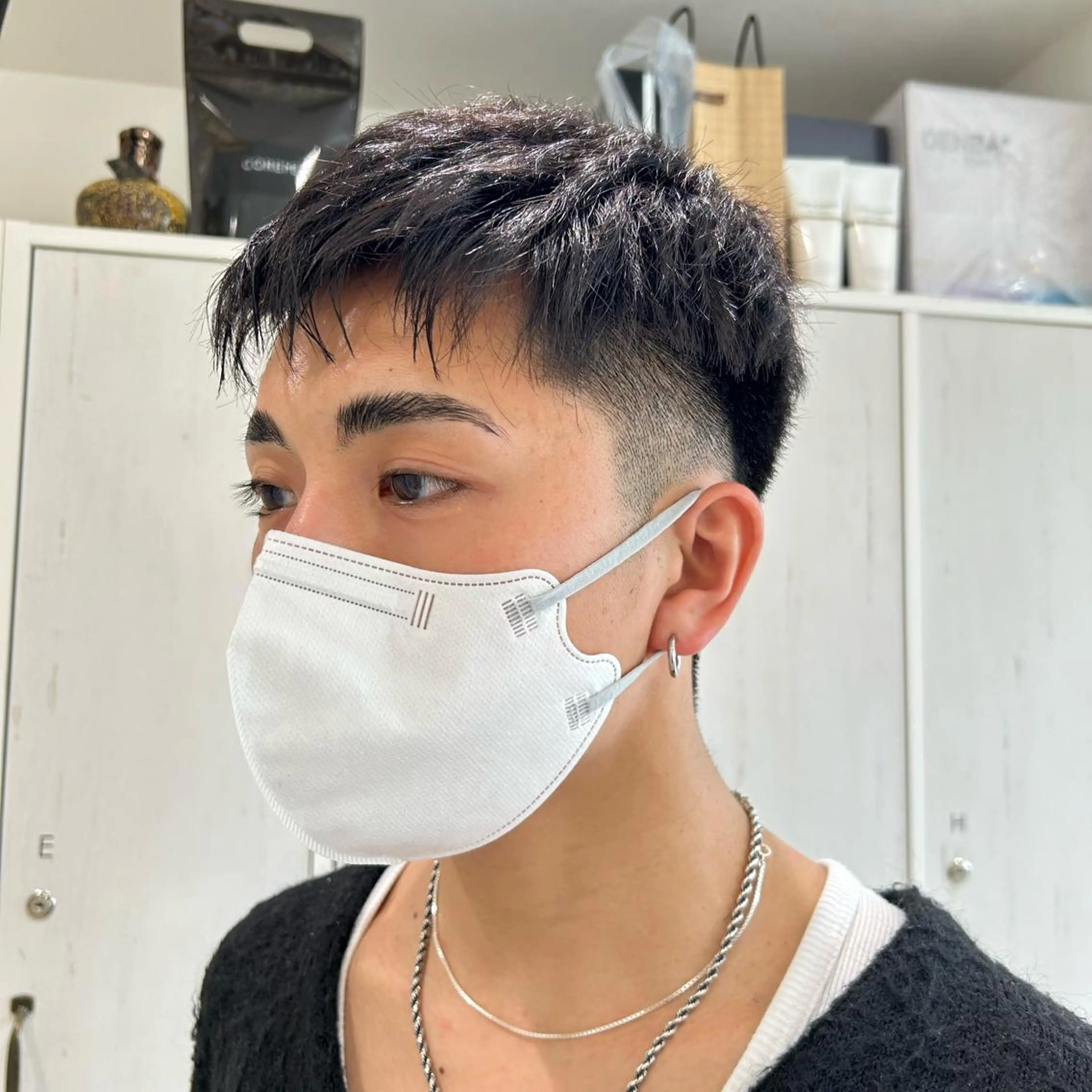 パーマ メンズ 韓国メンズ特化 パーマSatskiのヘアスタイル