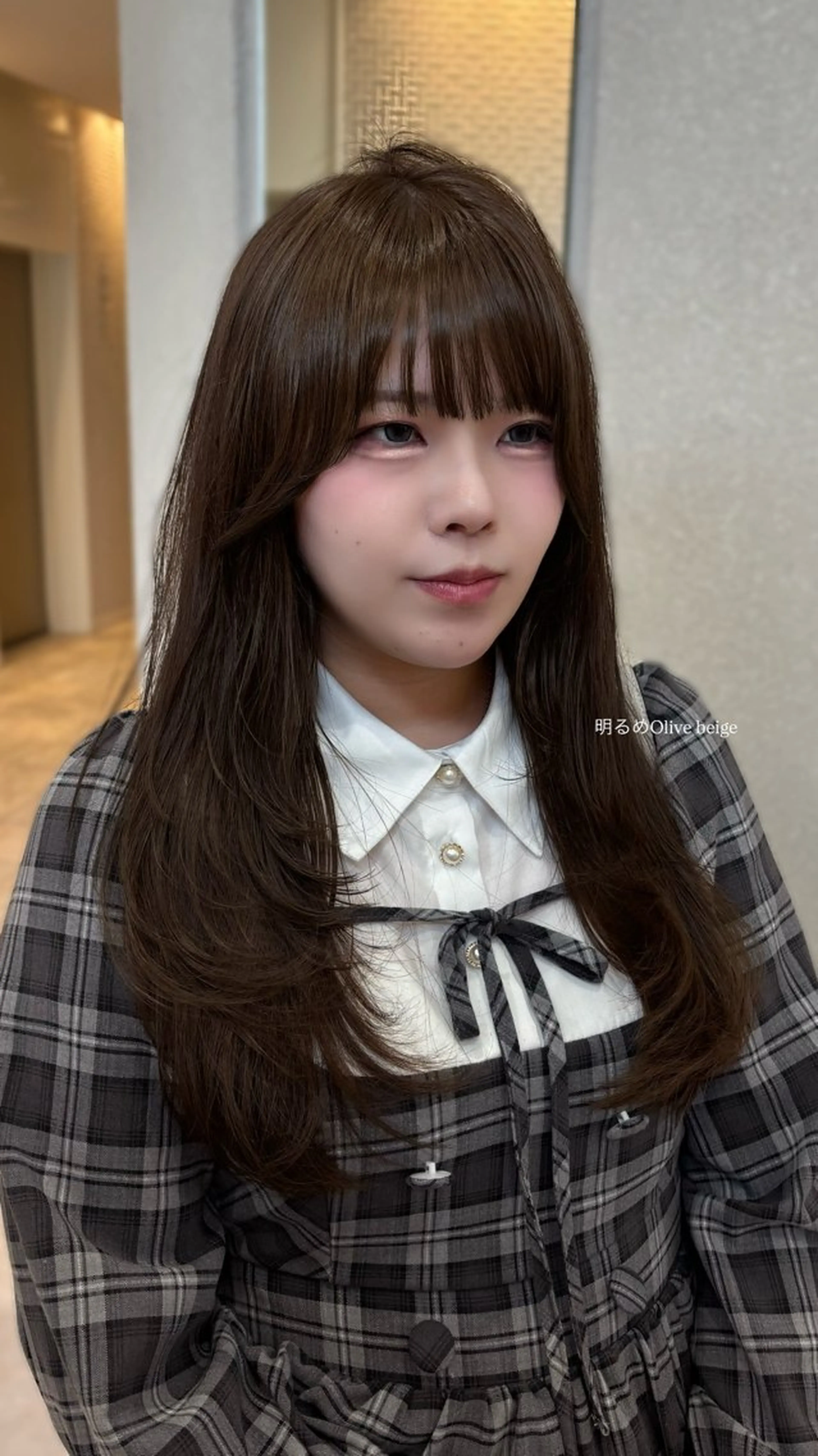 ロング ヘアカラー トリートメント 艶髪໒꒱/透明感 カラー🍀_そら🪽のヘアスタイル