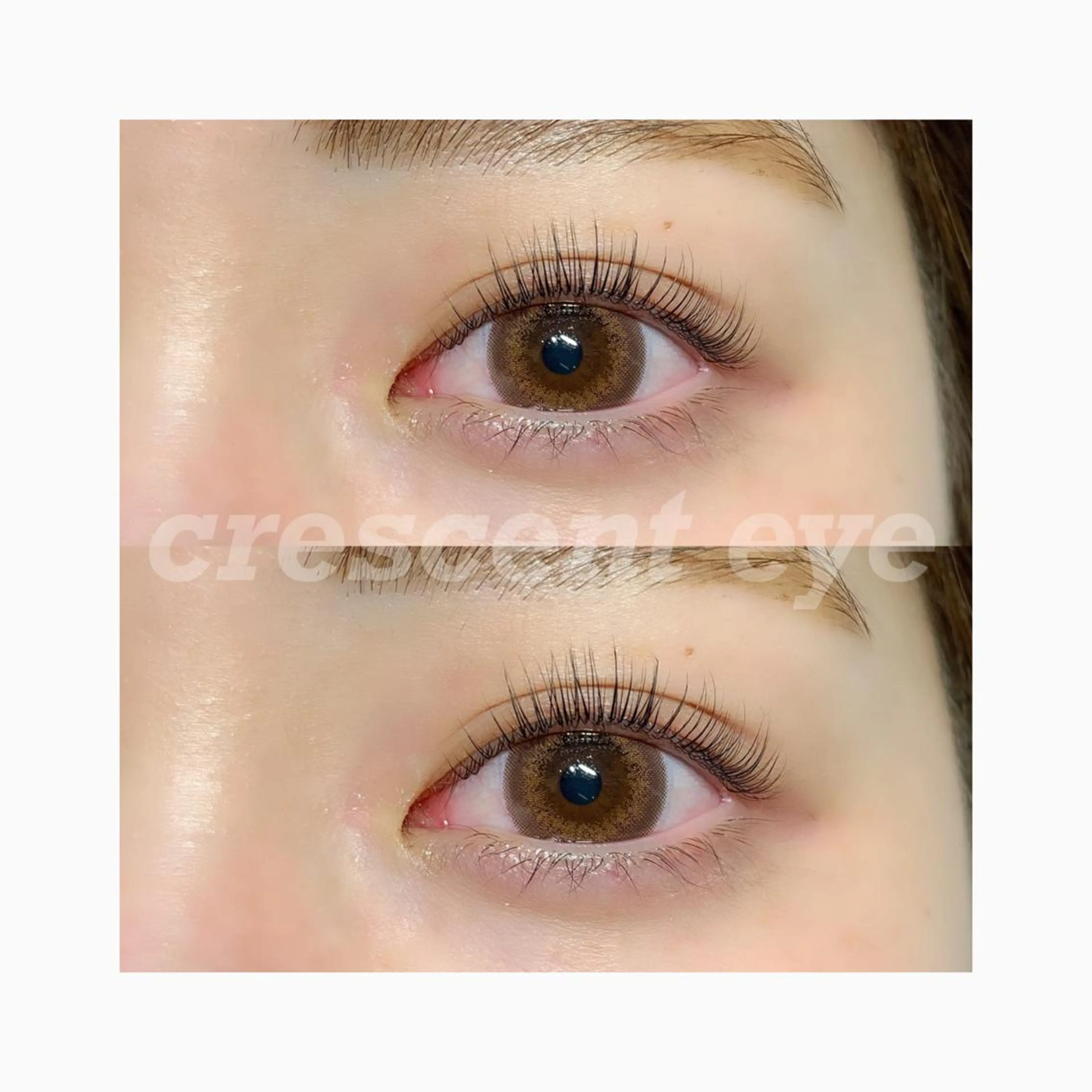 マツエク・マツパ パリジェンヌラッシュリフト Crescent Eye 三軒茶屋店のマツエク・マツパデザイン