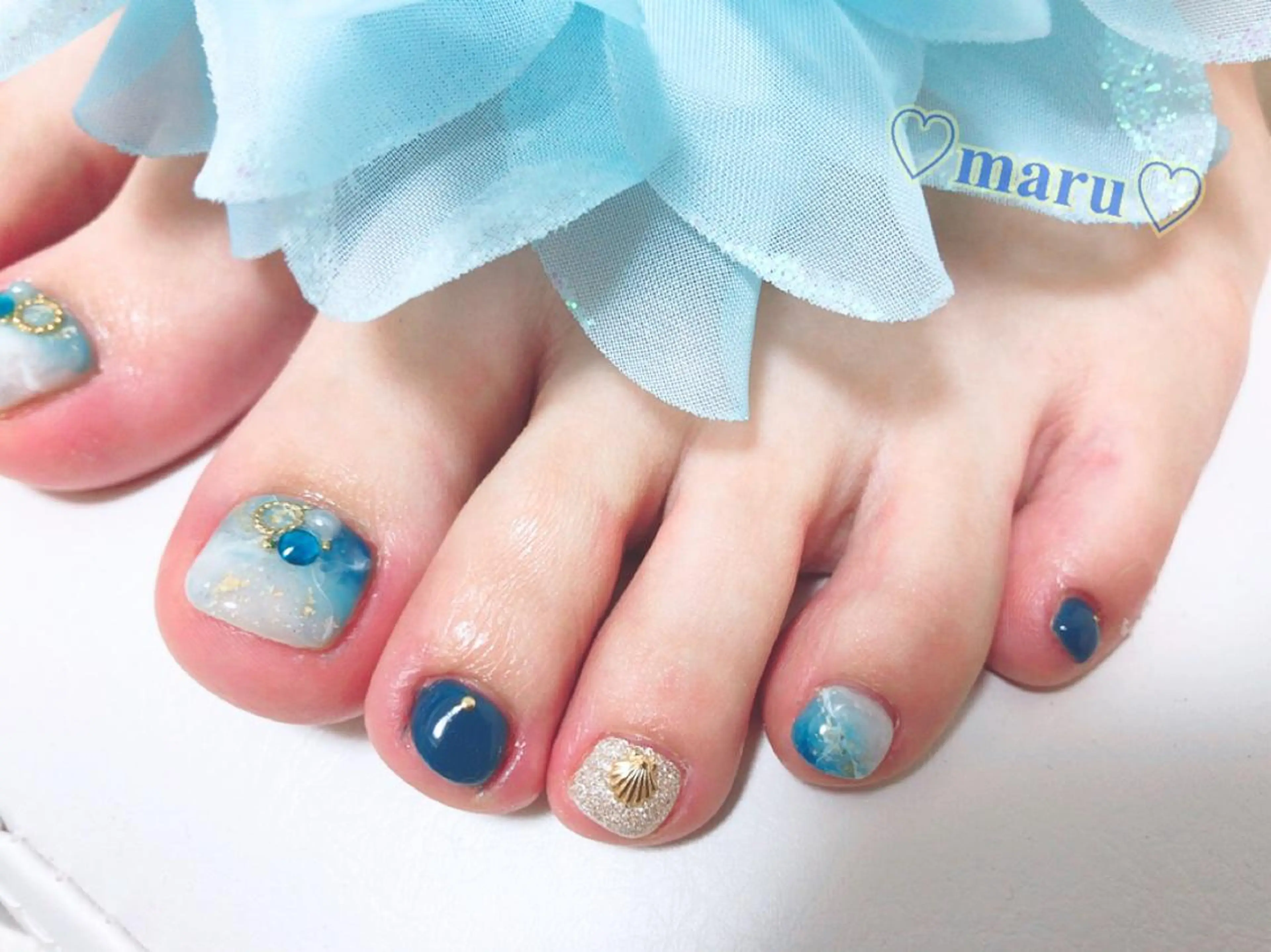 ネイル ハンドネイル フットネイル まるみ♡7/1〜値上 げ致します(>_<)のその他イメージ