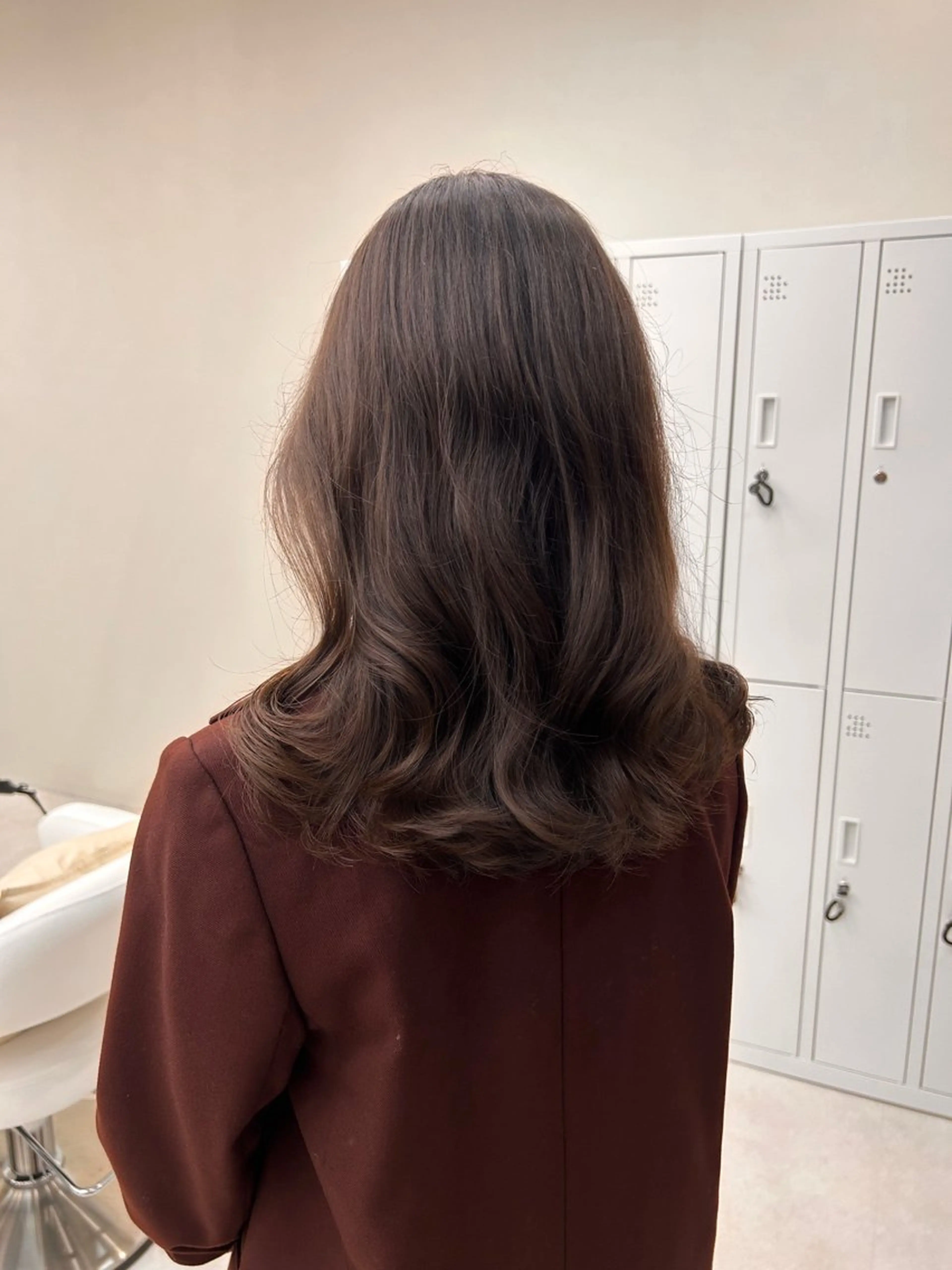 ミディアム パーマ ミディアムヘア Chifumiのヘアスタイル