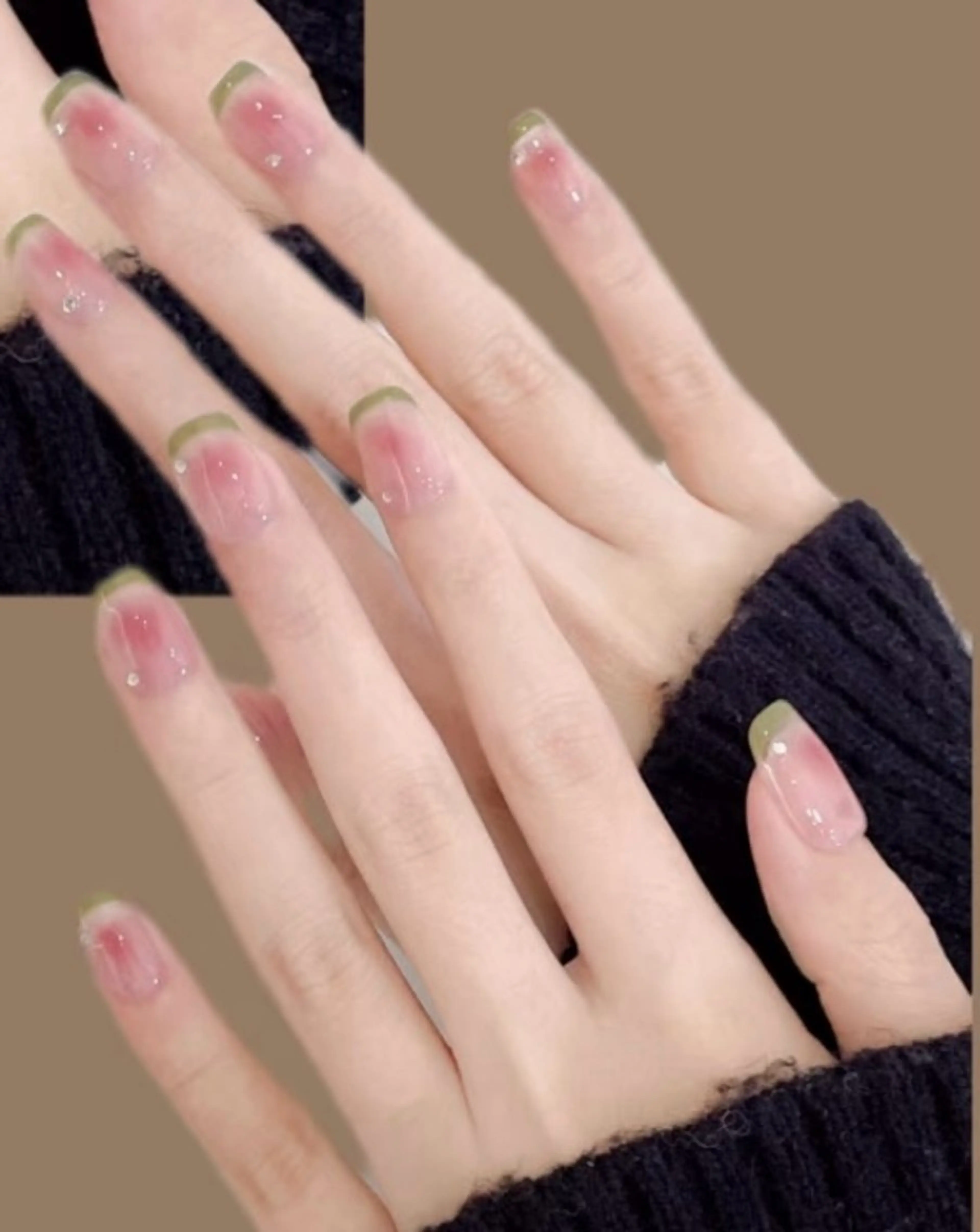 ネイル ハンドネイル H3 Nail Tsuki🦋💙のネイルデザイン