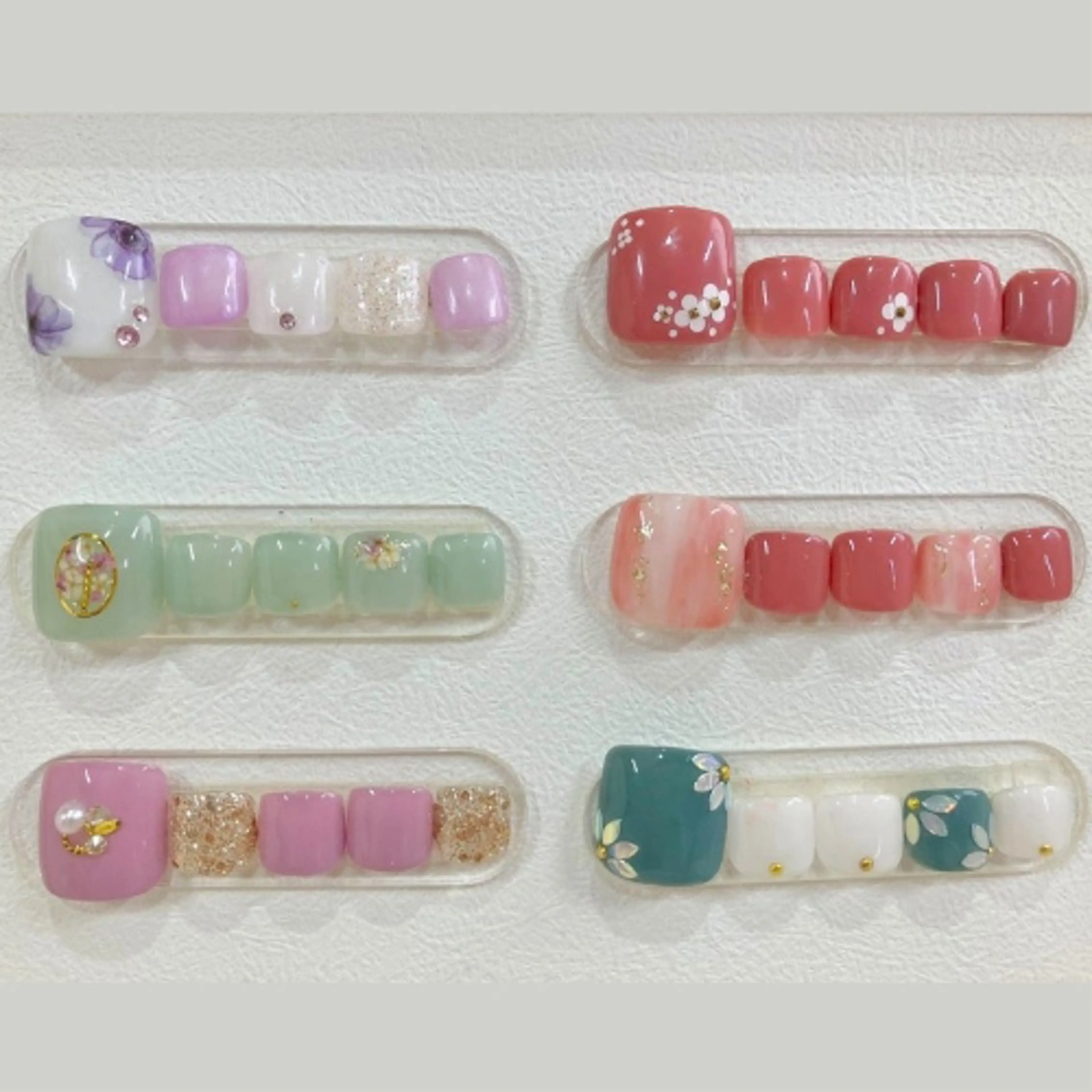 早割/バス付フットネイル/6種から選べる!【オフなし専用】の写真