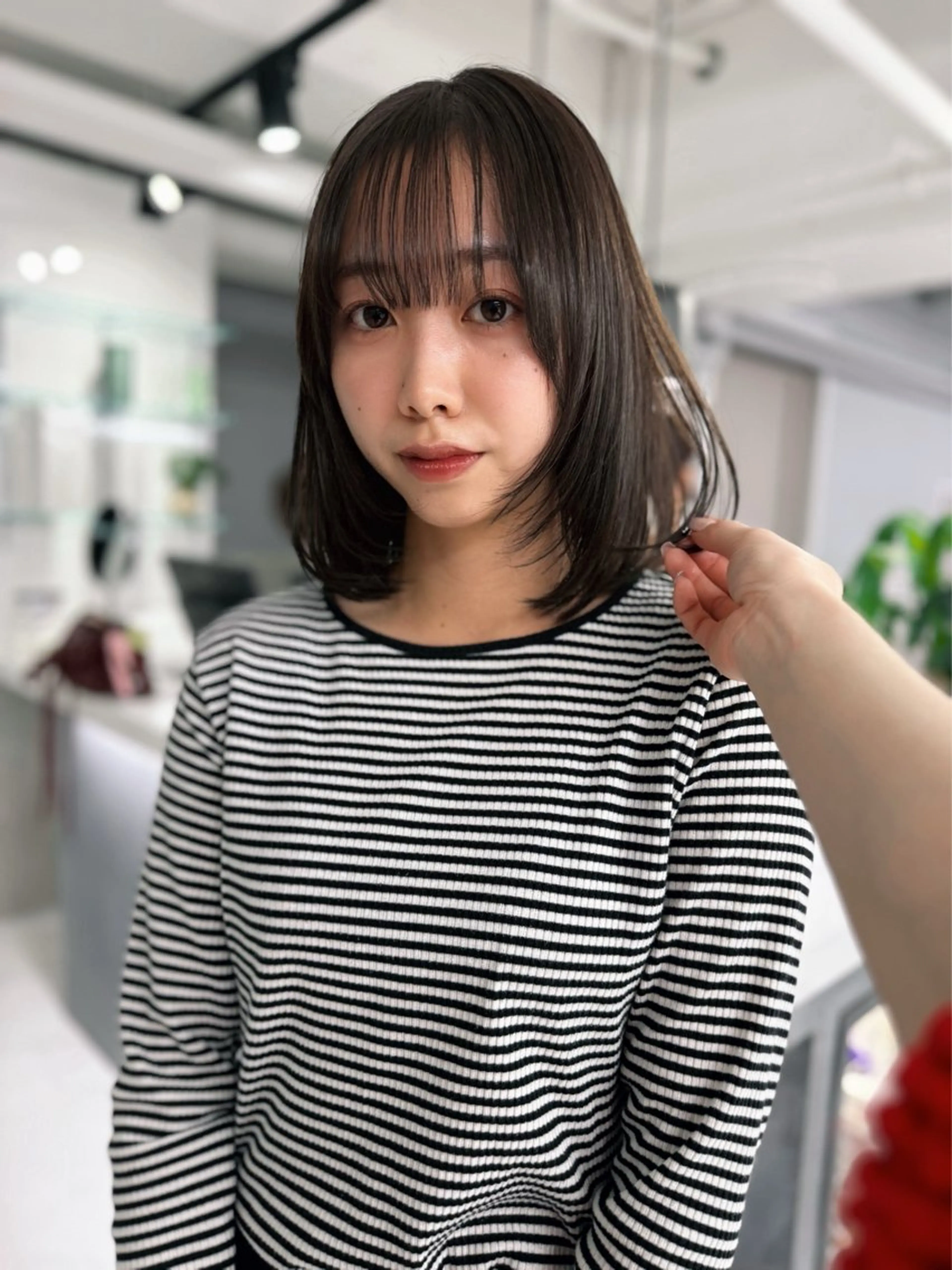 カット ヘアカラー sena⌇ベージュ⌇ ブリーチなしWカラーのヘアスタイル