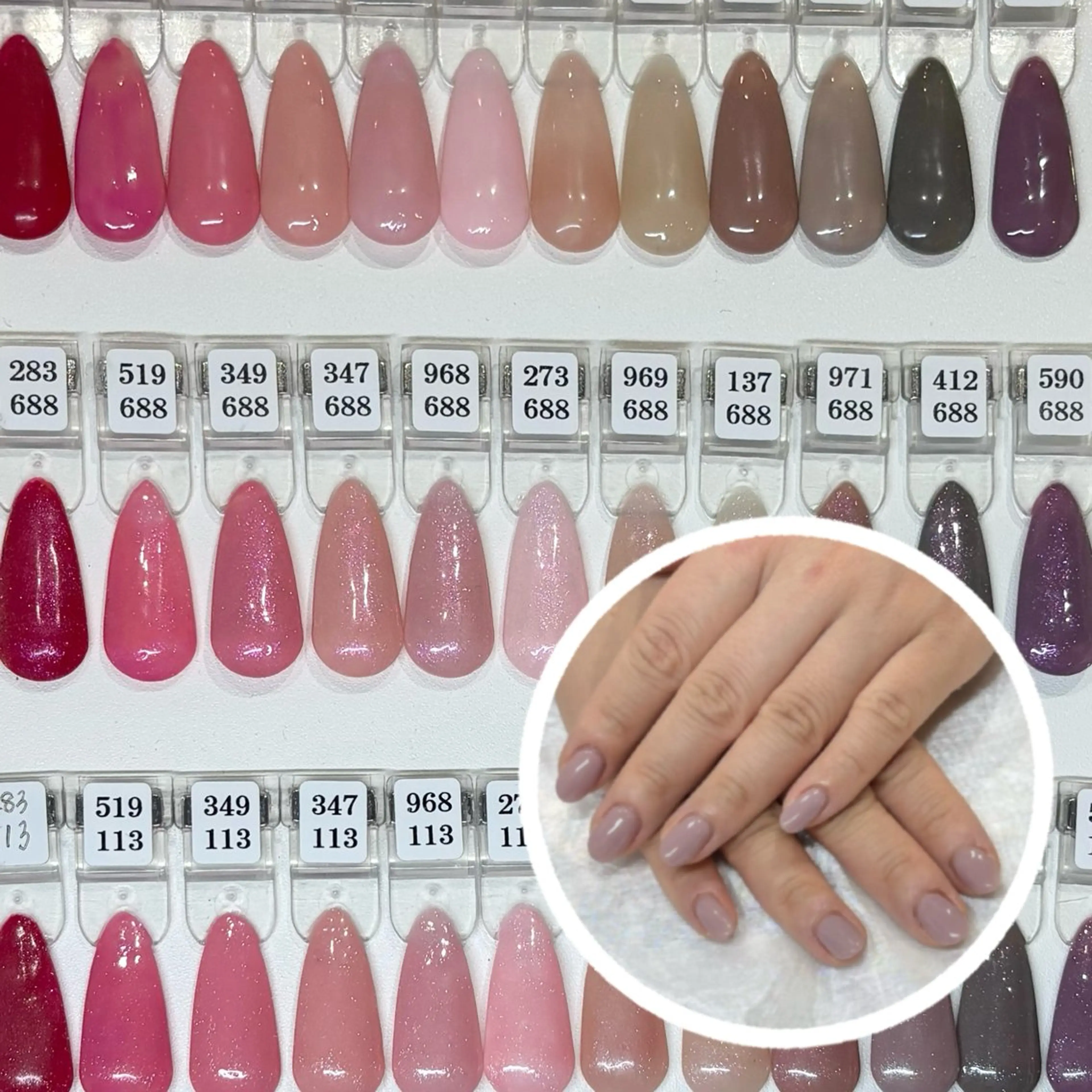 ネイル ハンドネイル 五十川 穂乃香のネイルデザイン