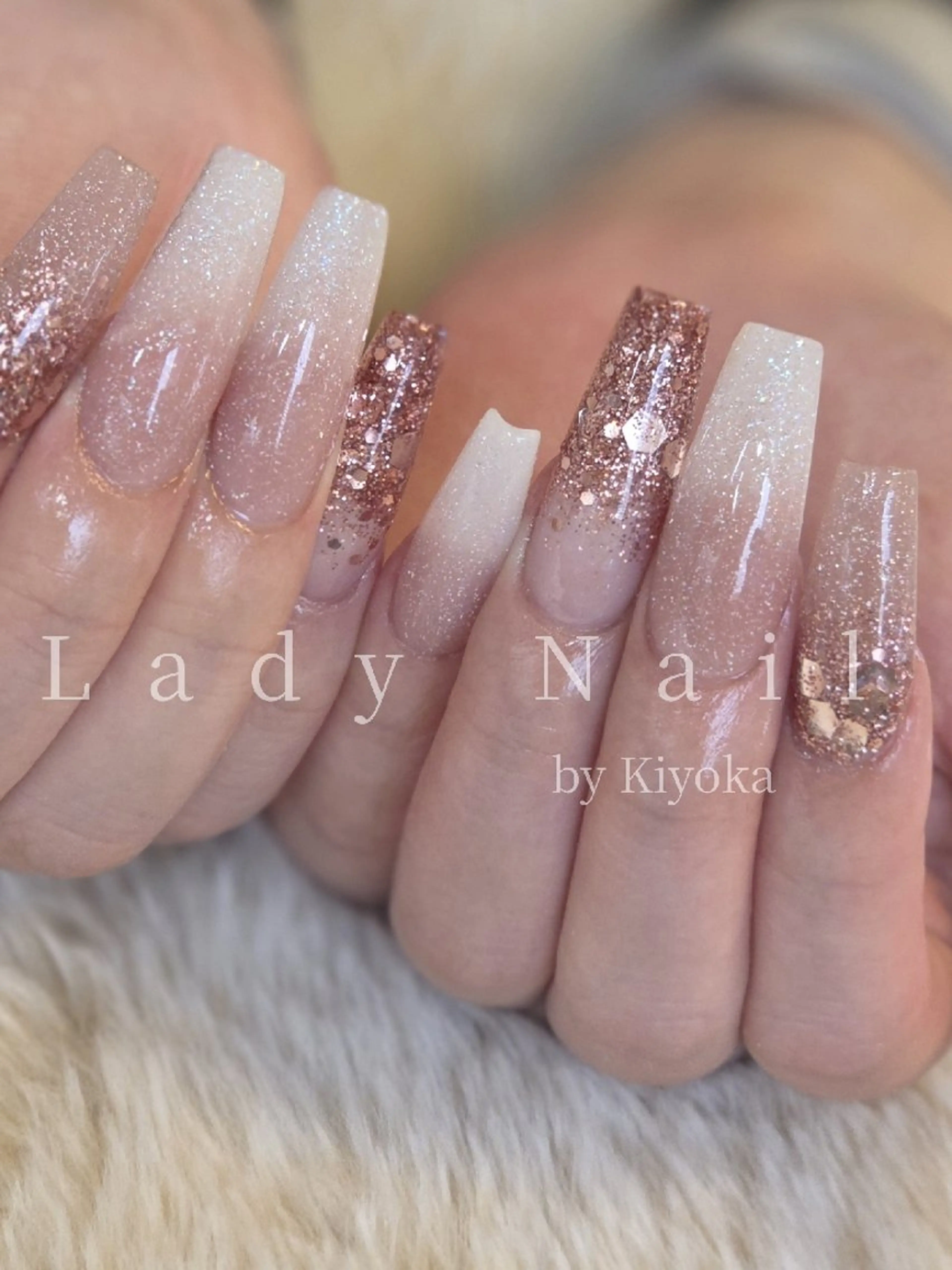 ネイル ハンドネイル Lady Nail Kiyokaのネイルデザイン