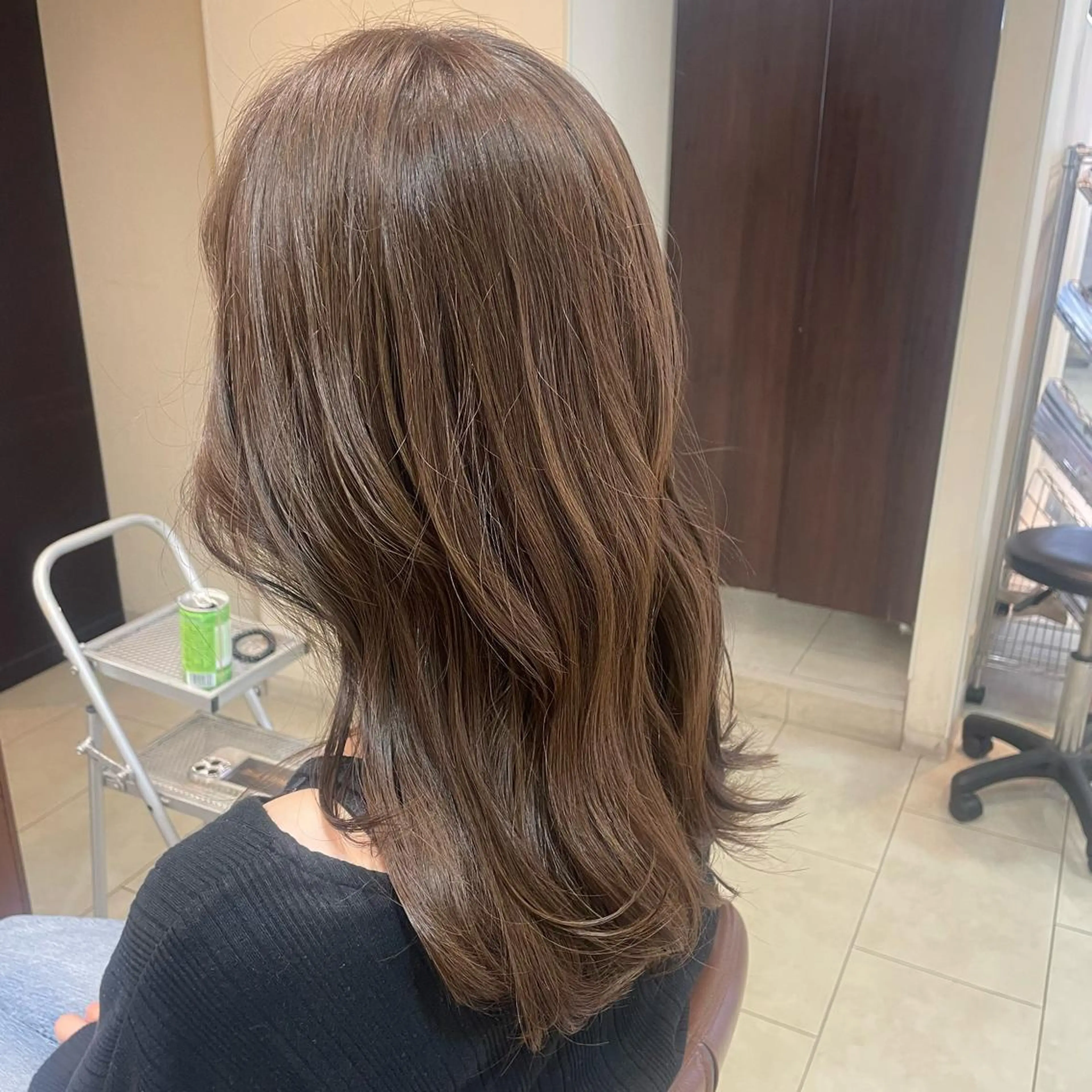 セミロング カラー 🍒暖色カラー🍒 ✨髪質改善✨西村亜弥のヘアスタイル