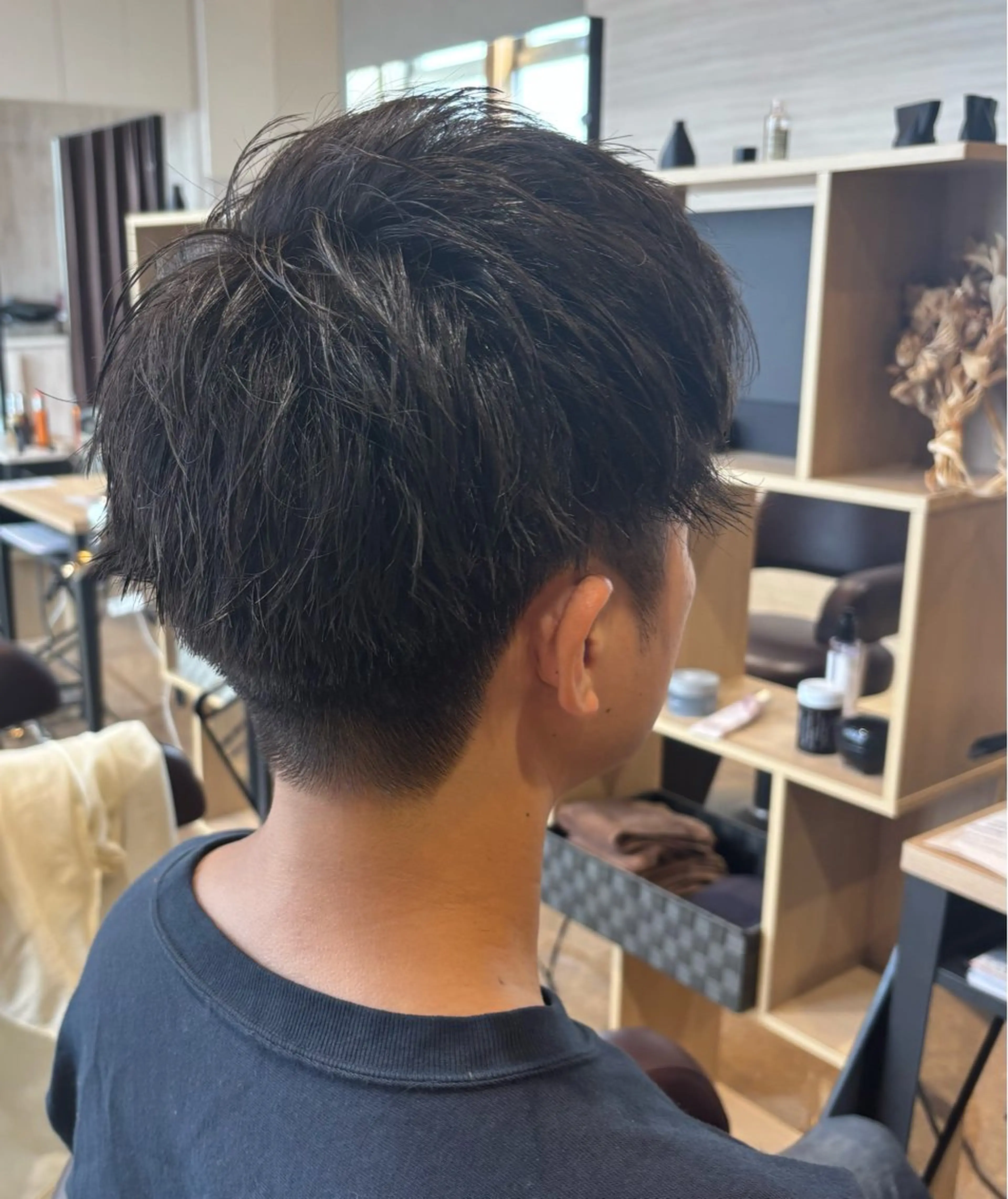 メンズカット＋眉カット＋炭酸シャンプーの写真