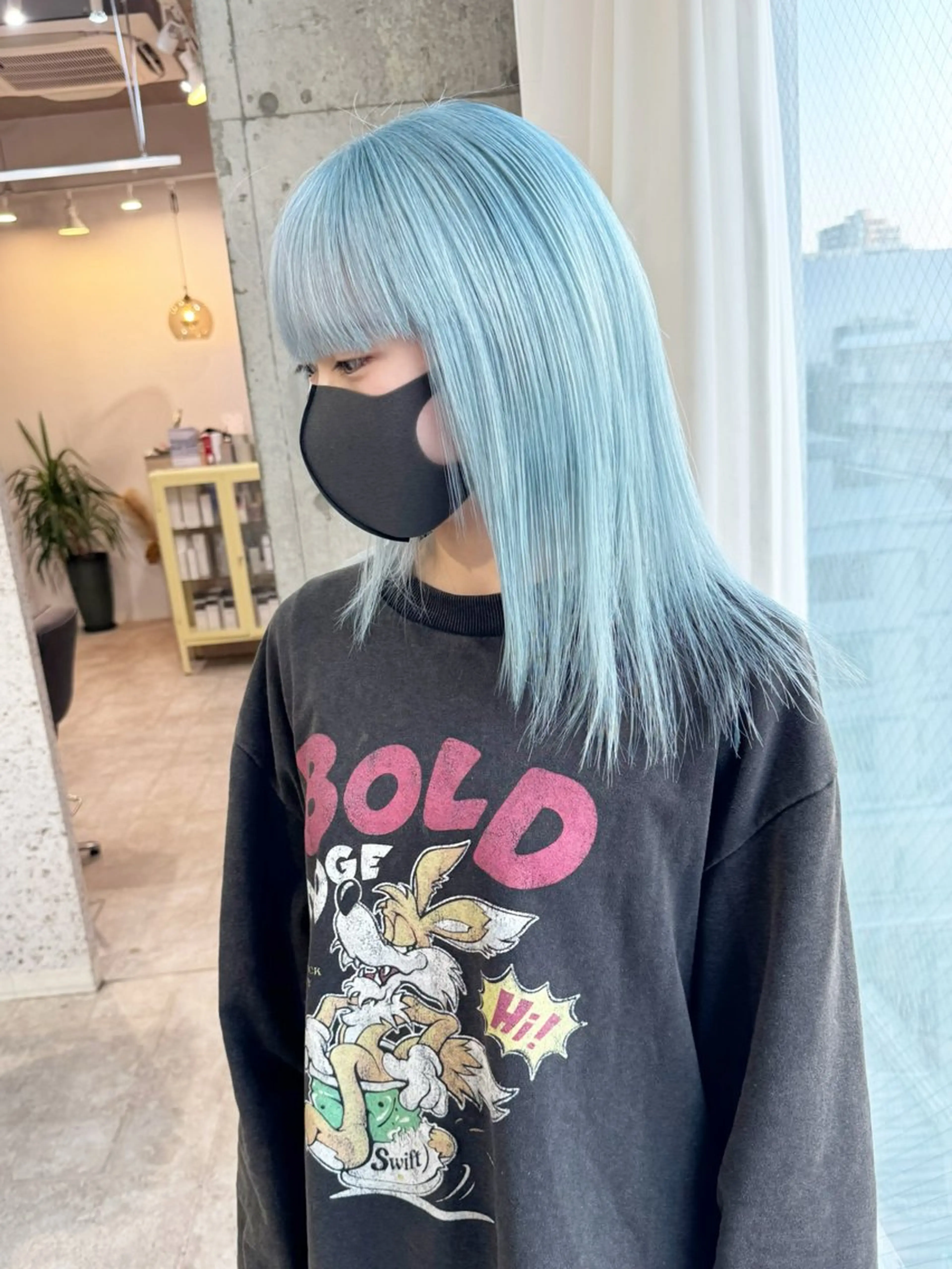 ミディアム カラー バレイヤージュ ブリーチ ケアブリーチ ハイライトカラー インナーカラー ヘアカラー トリートメント lani ブリーチ /ダブルカラーのヘアスタイル