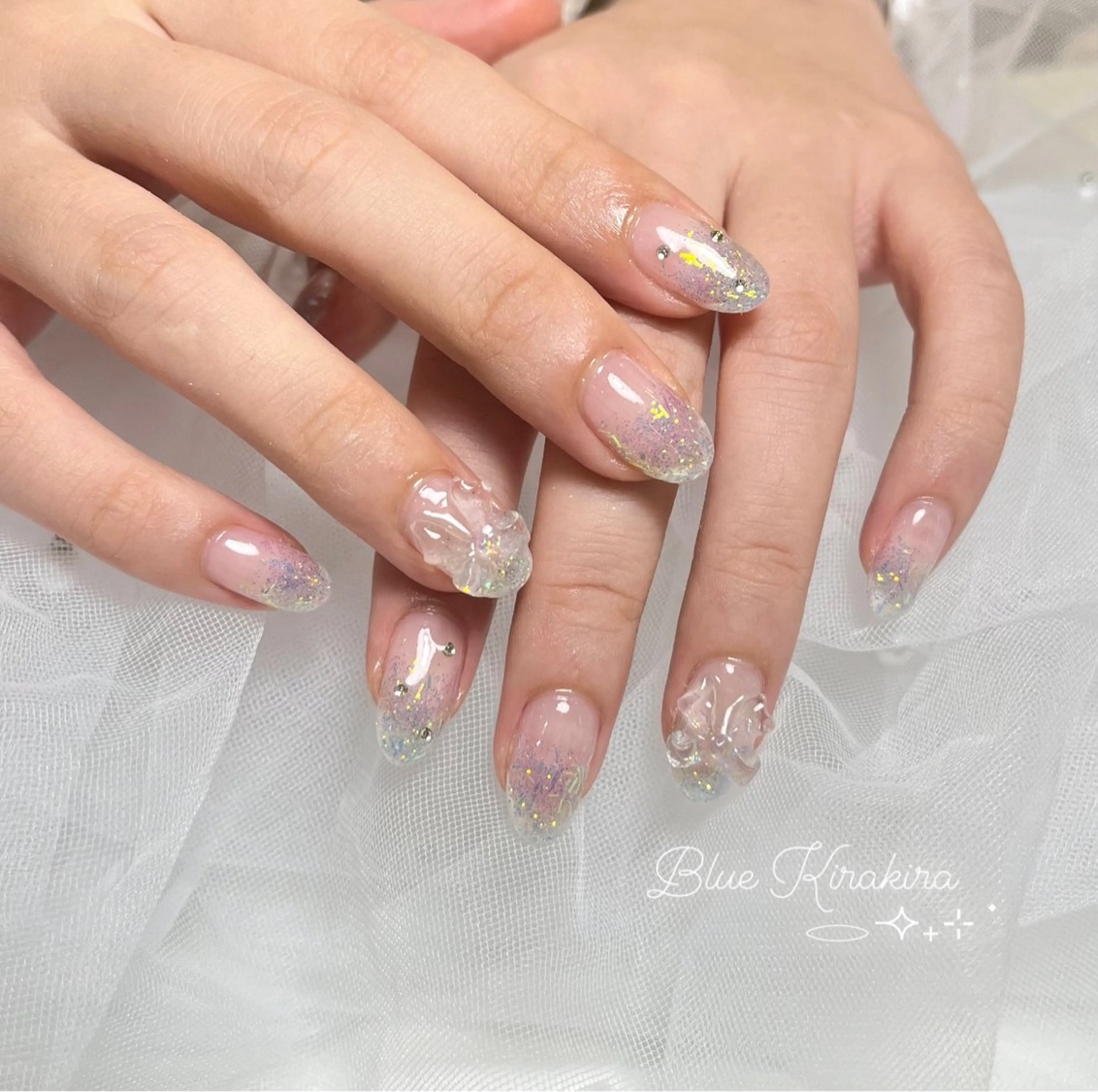 ネイル Blanche mimi.u_aのネイルデザイン