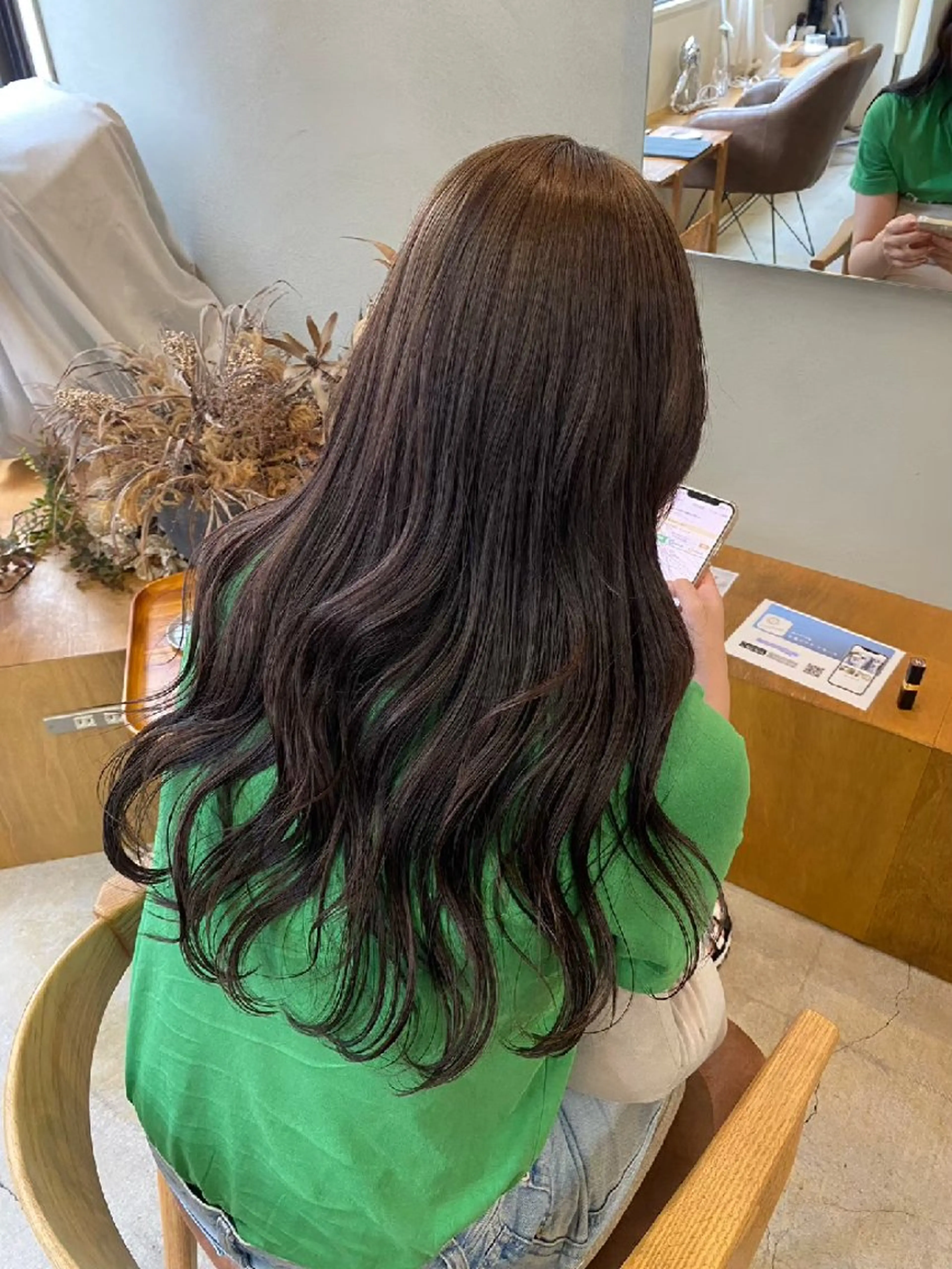 カラー 🌷花屋併設サロン 荘司まゆり🌷のヘアスタイル