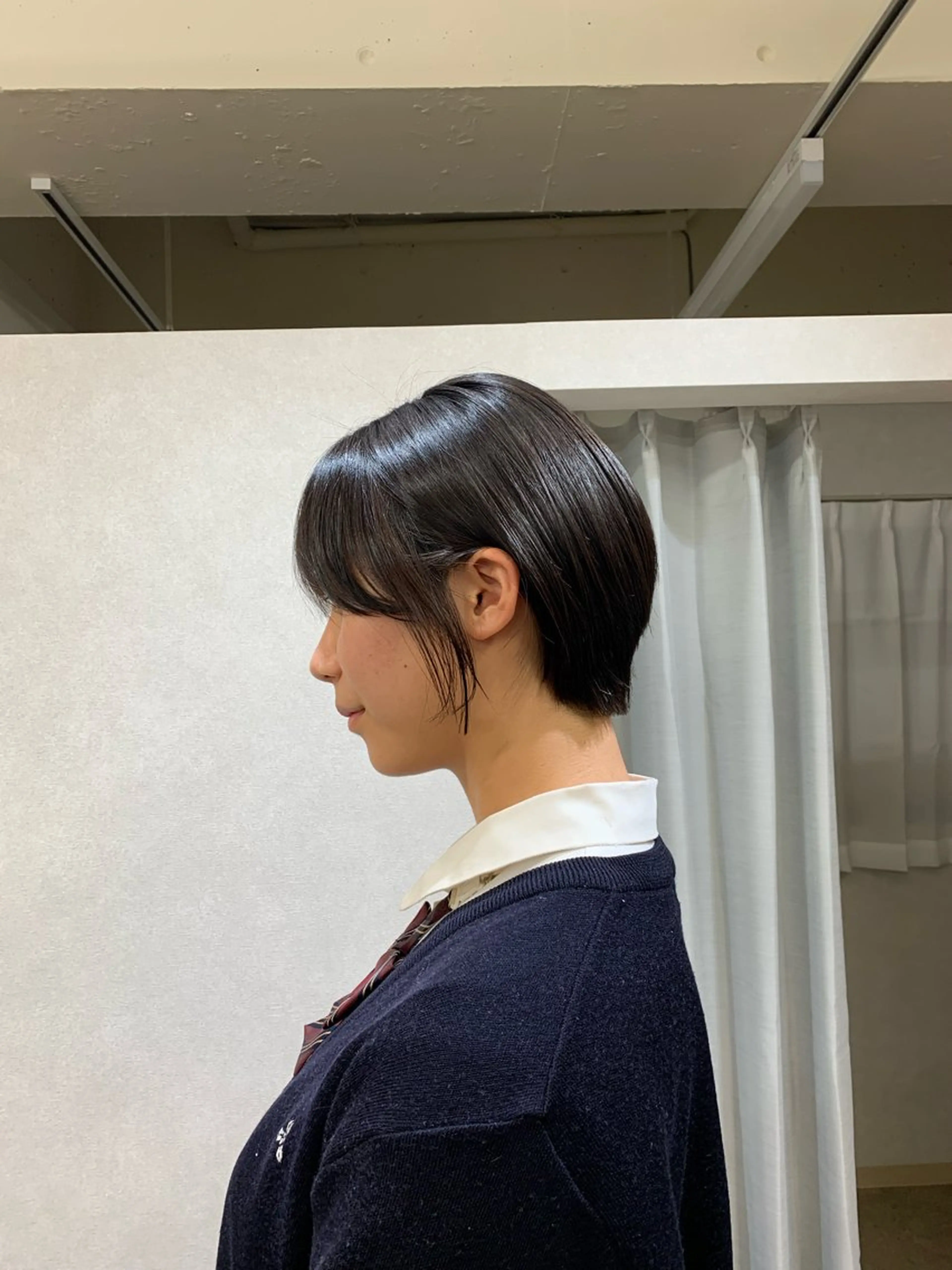 ショート メンズ カット 福永 ちひろのヘアスタイル