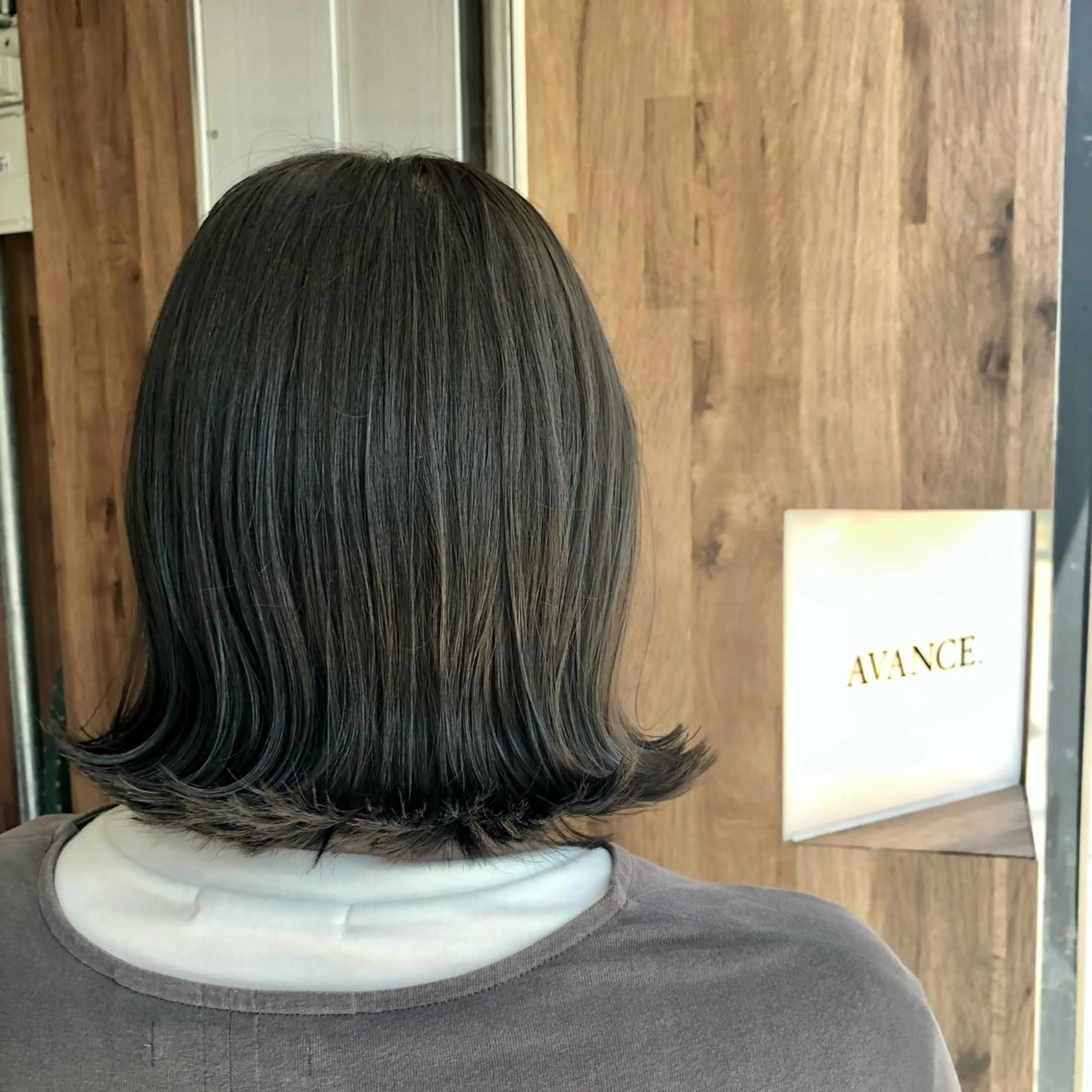 ミディアム カラー トリートメント ヘッドスパ 関 彩花のヘアスタイル