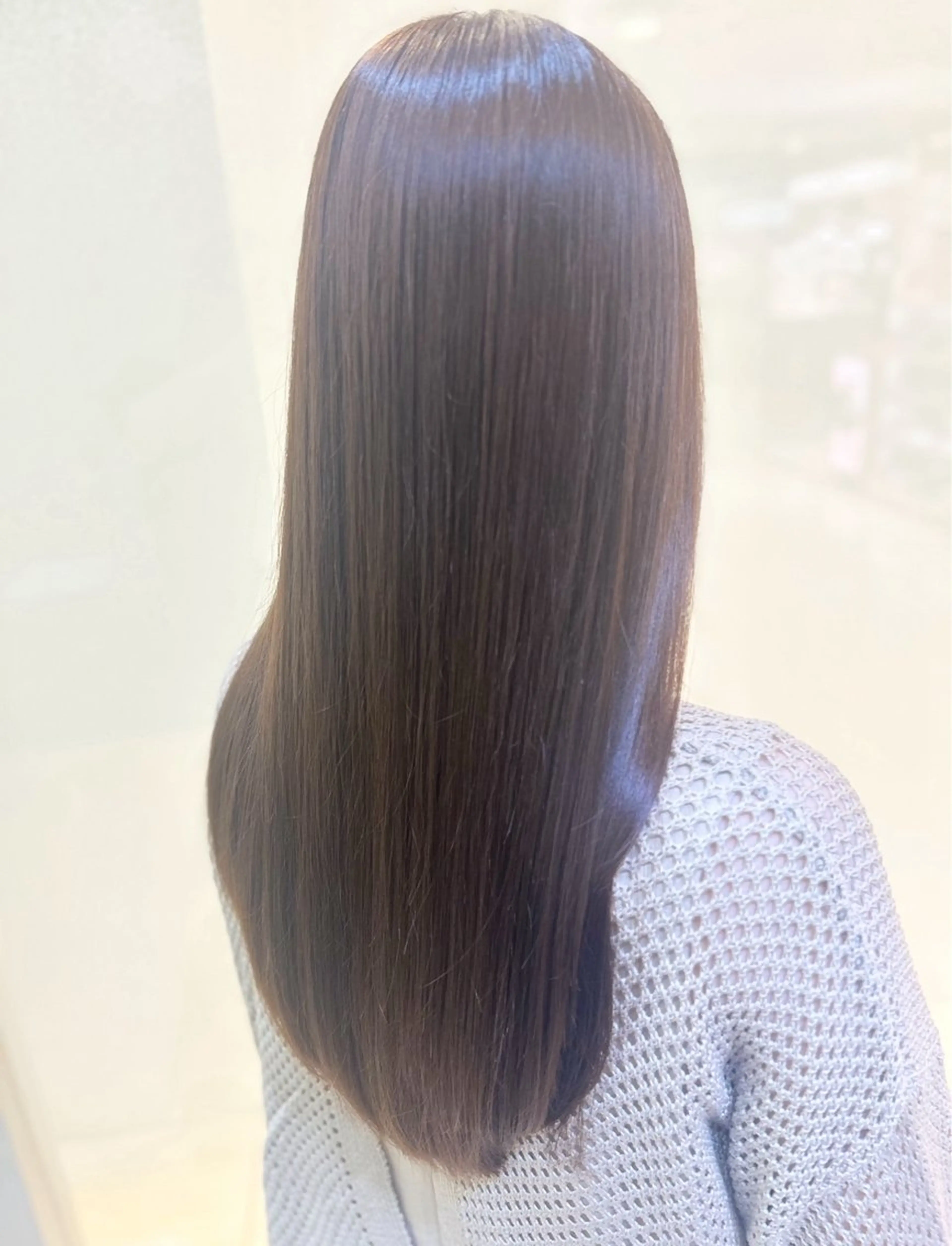 【💇‍♀️艶質改善オススメ💕】似合わせカット+艶カラー➕シナジーケアプラストリートメントの写真