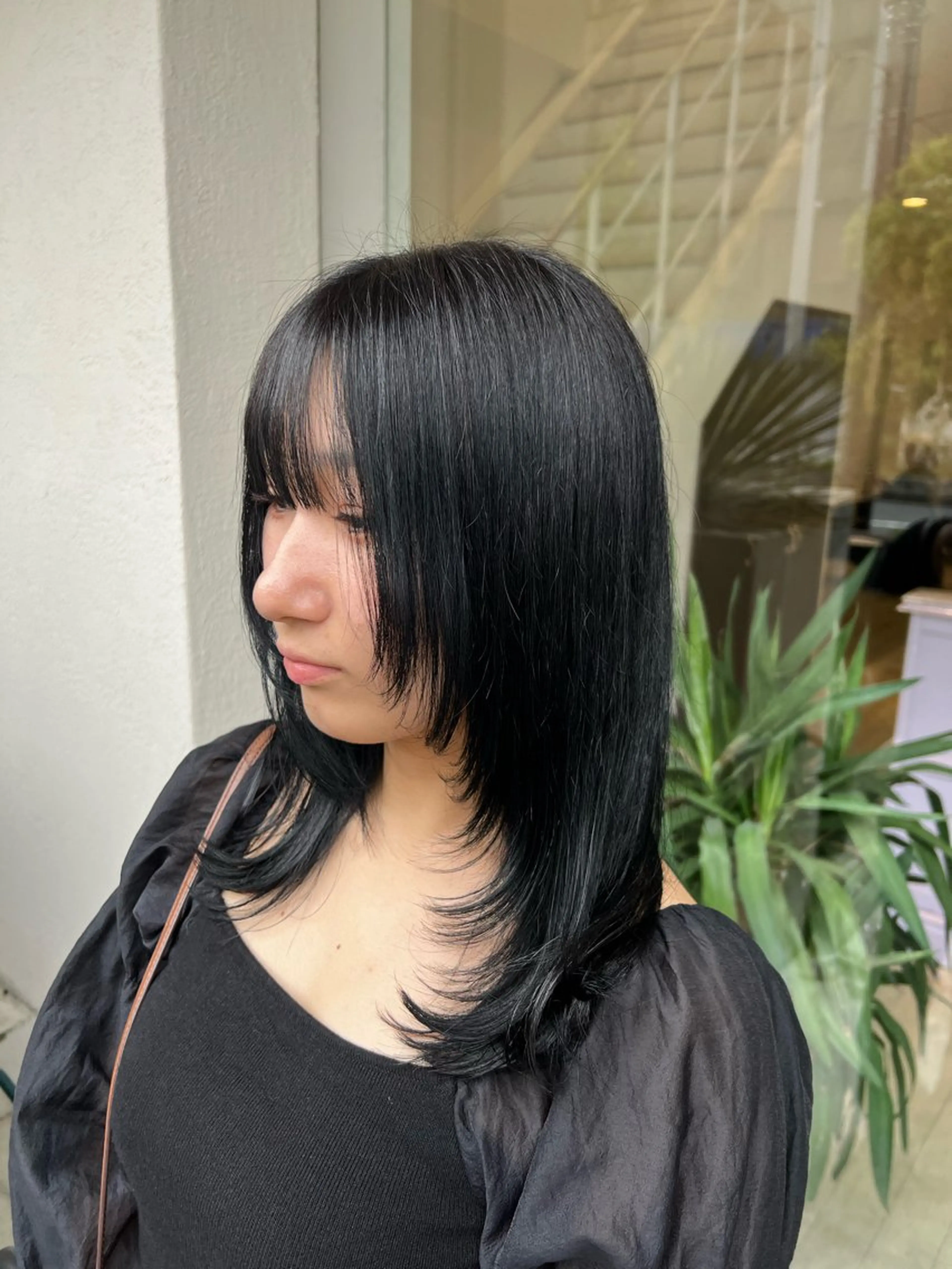 ミディアム レイヤーカット 山下泰誠 TIDEHAIR🌱のヘアスタイル