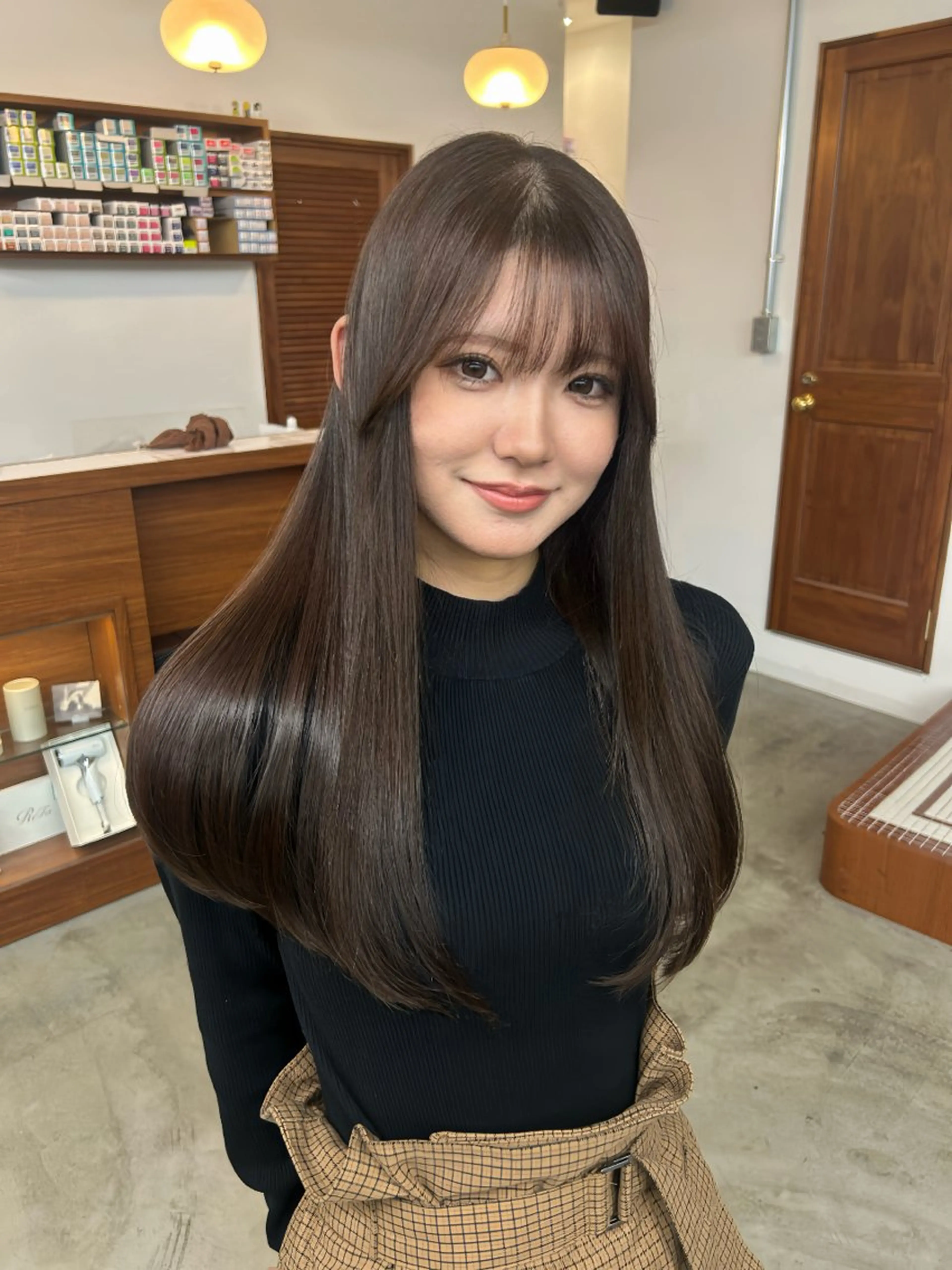 ロング カラー ヘアカラー 大阪梅田/ イマムラミヅキのヘアスタイル