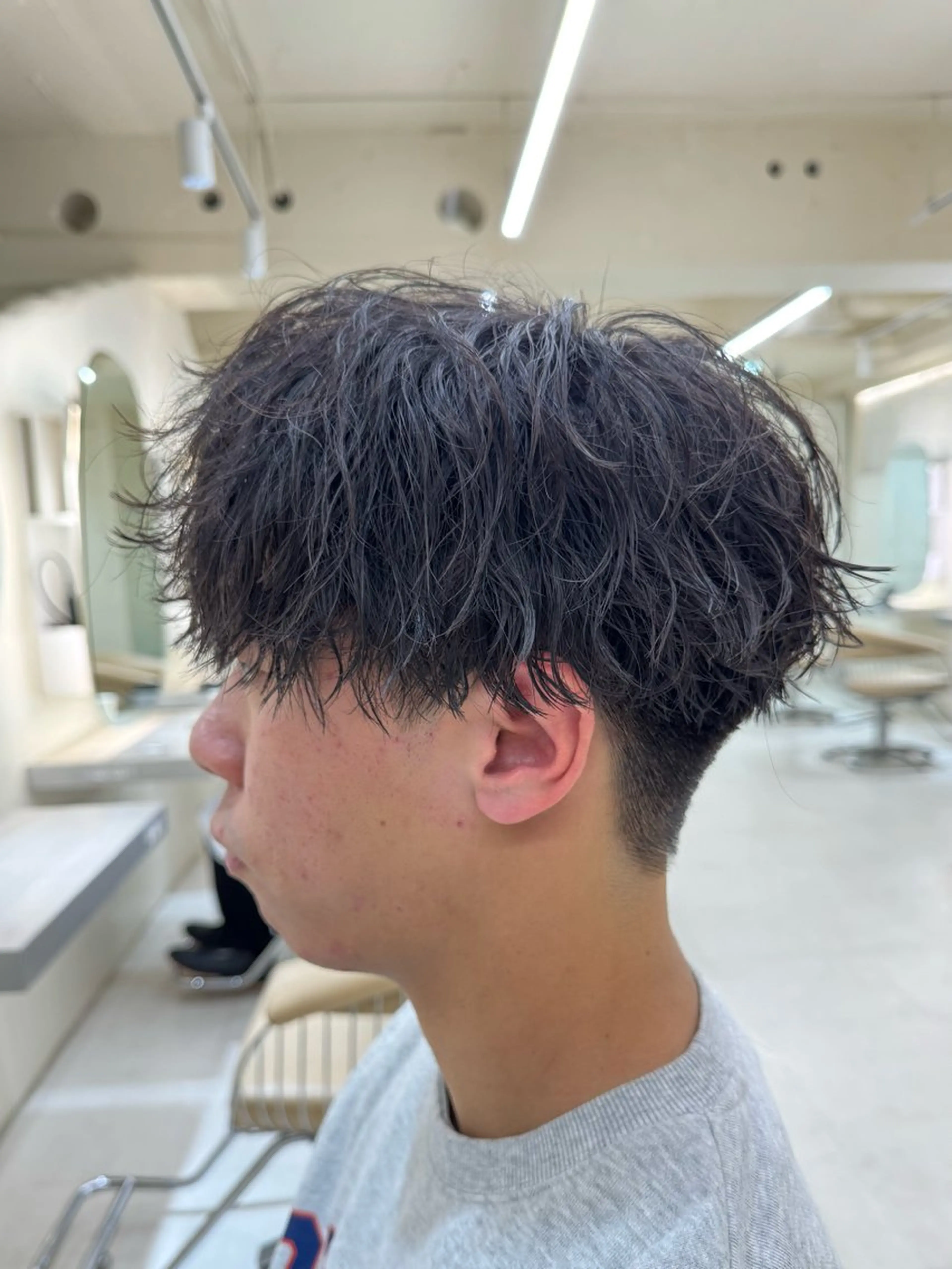 骨格矯正カット+ツイストスパイラルパーマ　　　　　　　　　　　　　　　　　　　　　　　　　　　　　⚠️ミニモ限定価格⚠️の写真