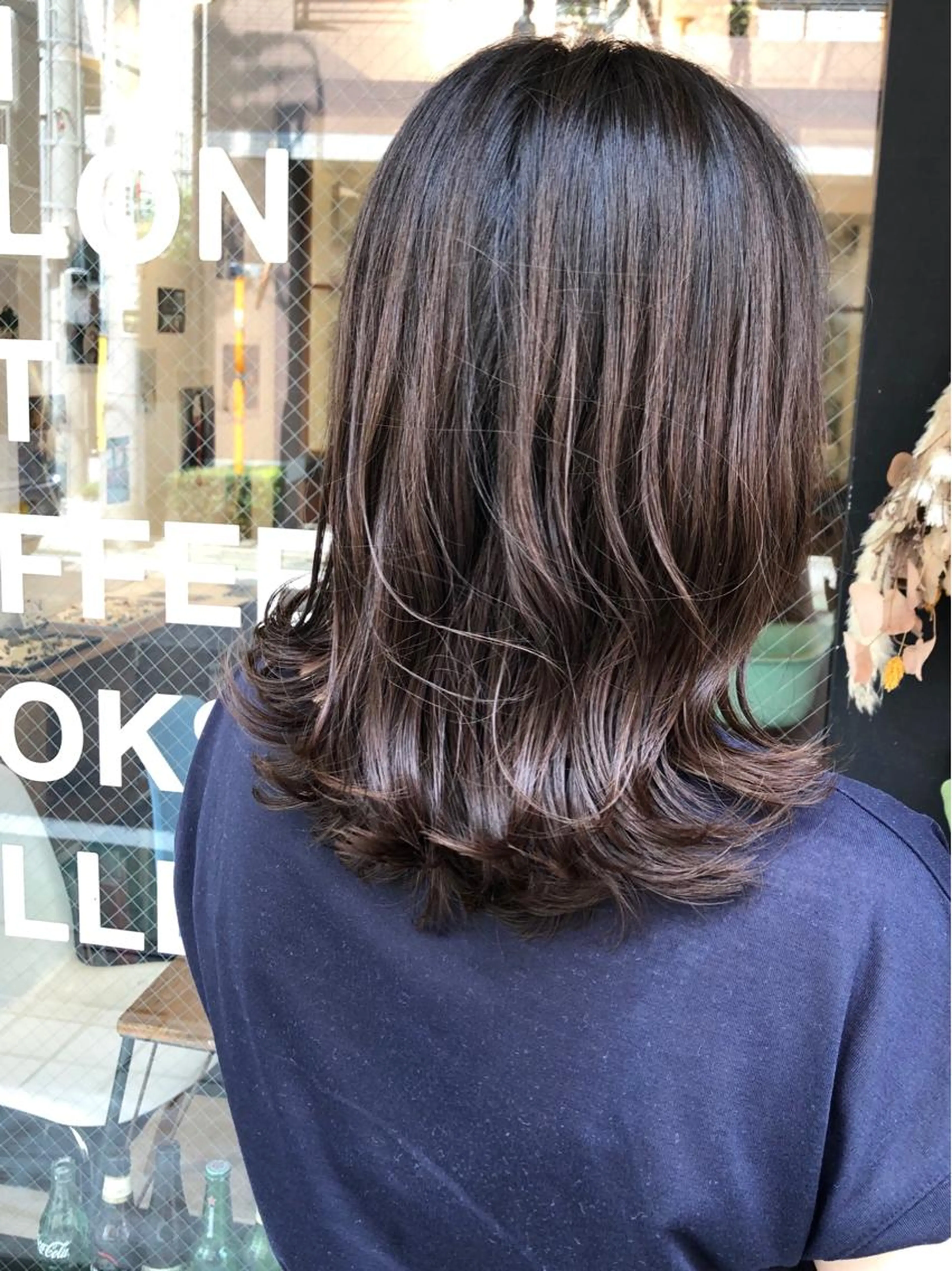 デザインカット+エアウェーブ+インナー強化トリートメント（シャンプーブロー込）の写真